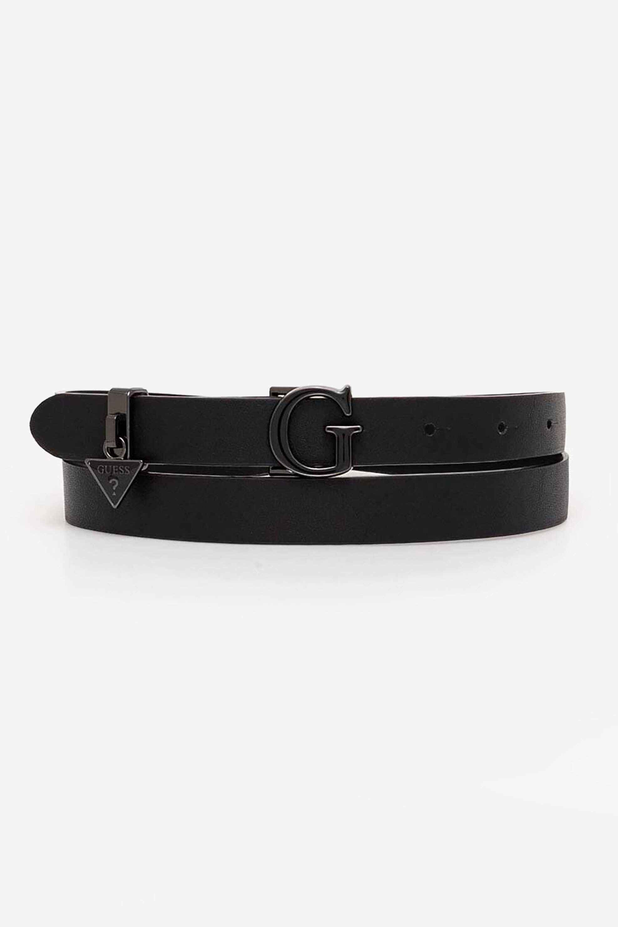 Guess Guess γυναικεία ζώνη με μεταλλικό monogram - W4BZ20WGMY0 Μαύρο 2025