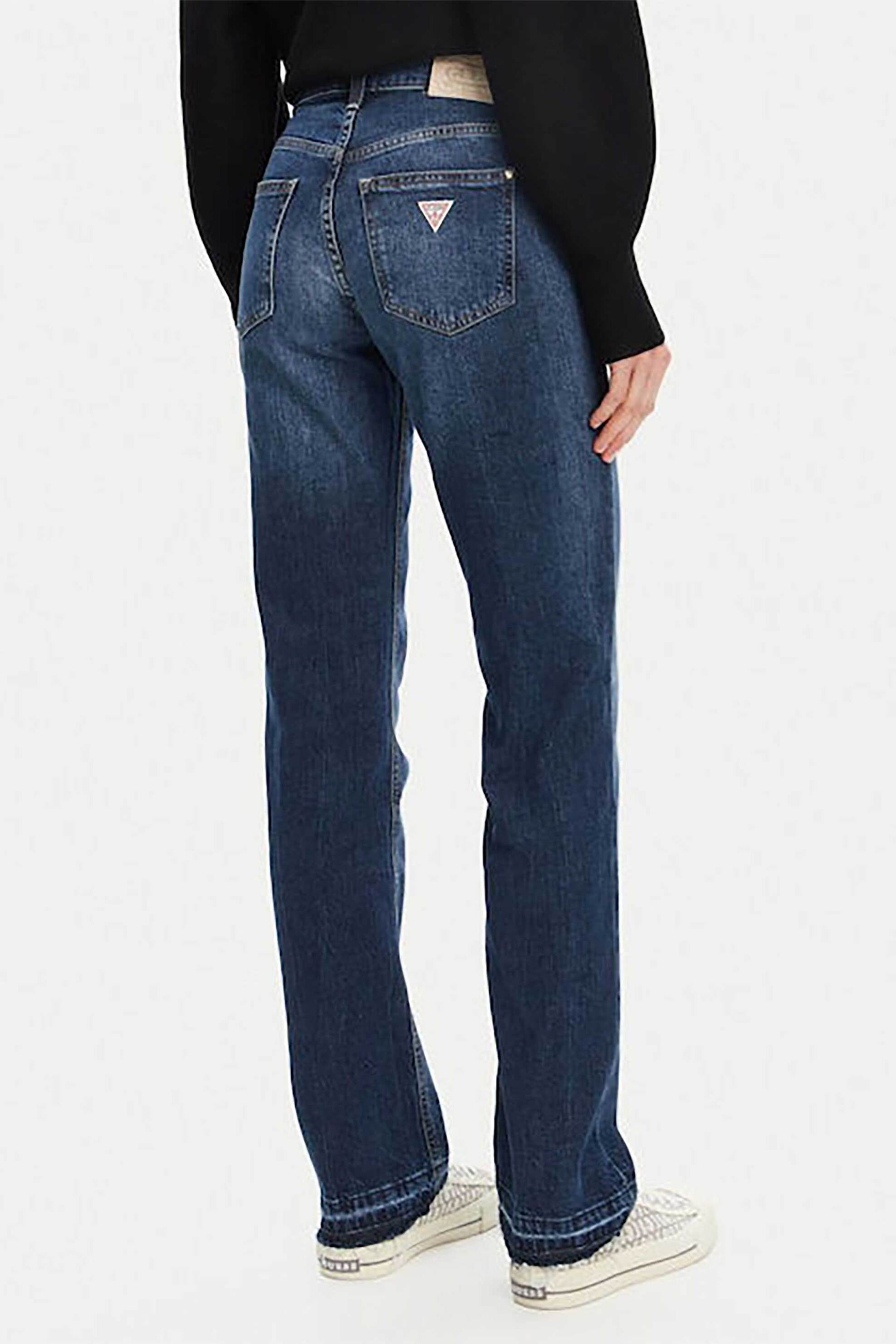 Guess γυναικείο τζιν παντελόνι Cigarette Fit "Nicky" - W5YA0RD5QP4 Denim Blue φωτογραφία