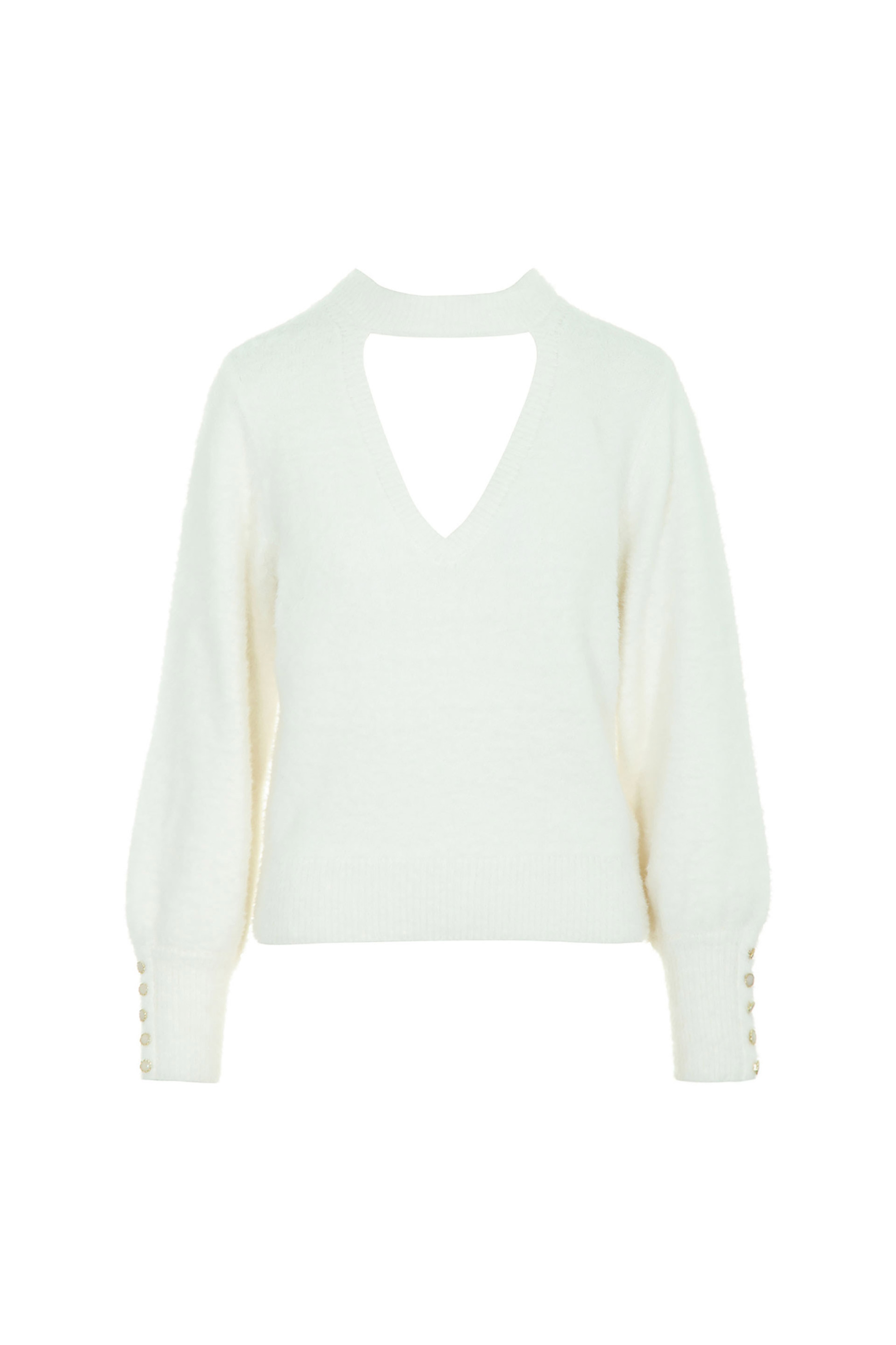 Γυναικεία πουλόβερ guess σε κρεμ