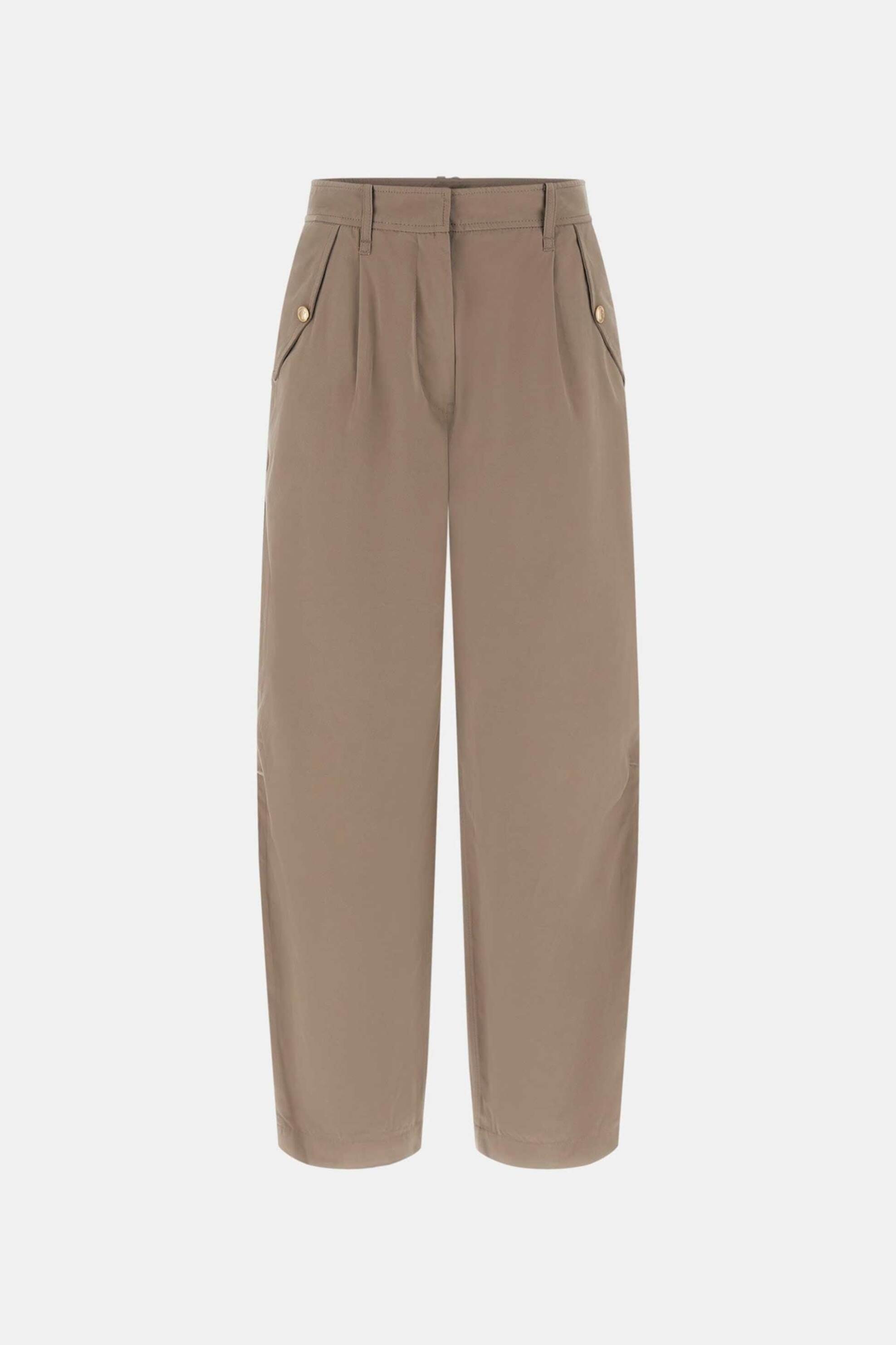 GUESS Guess γυναικείο παντελόνι Wide Leg - W6RB08WJ692 Μπεζ - 4