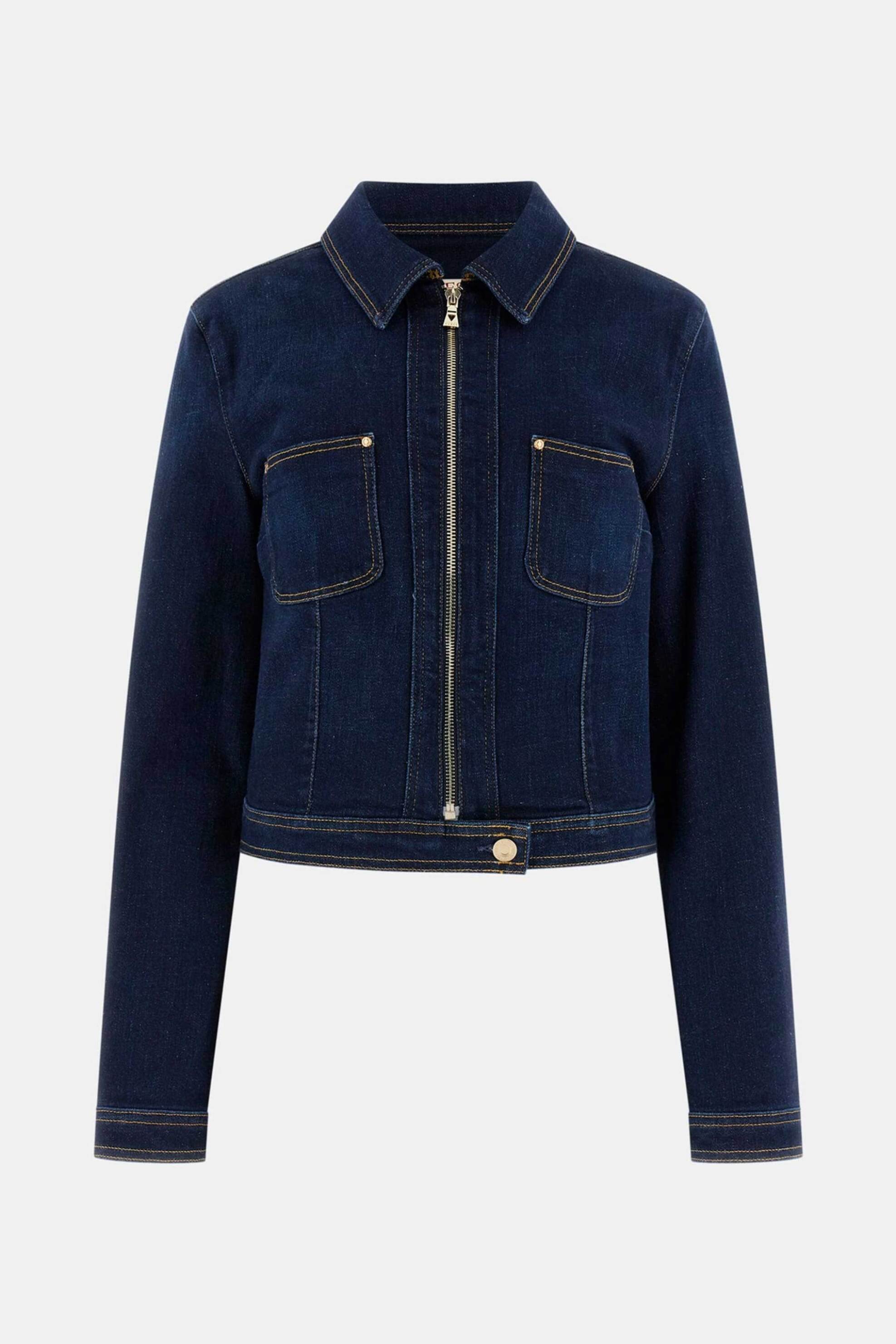 Guess Γυναικείο Denim Jacket Amelie - W6Rn76D6881 Blue