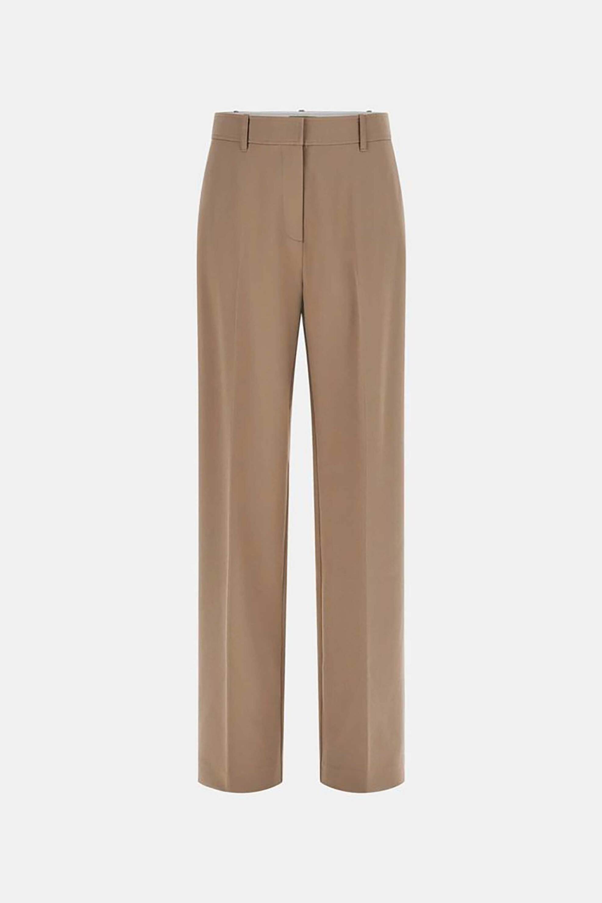 Guess Γυναικείο Παντελόνι Wide Leg - W6Rb02Wh9Y2 Μπεζ