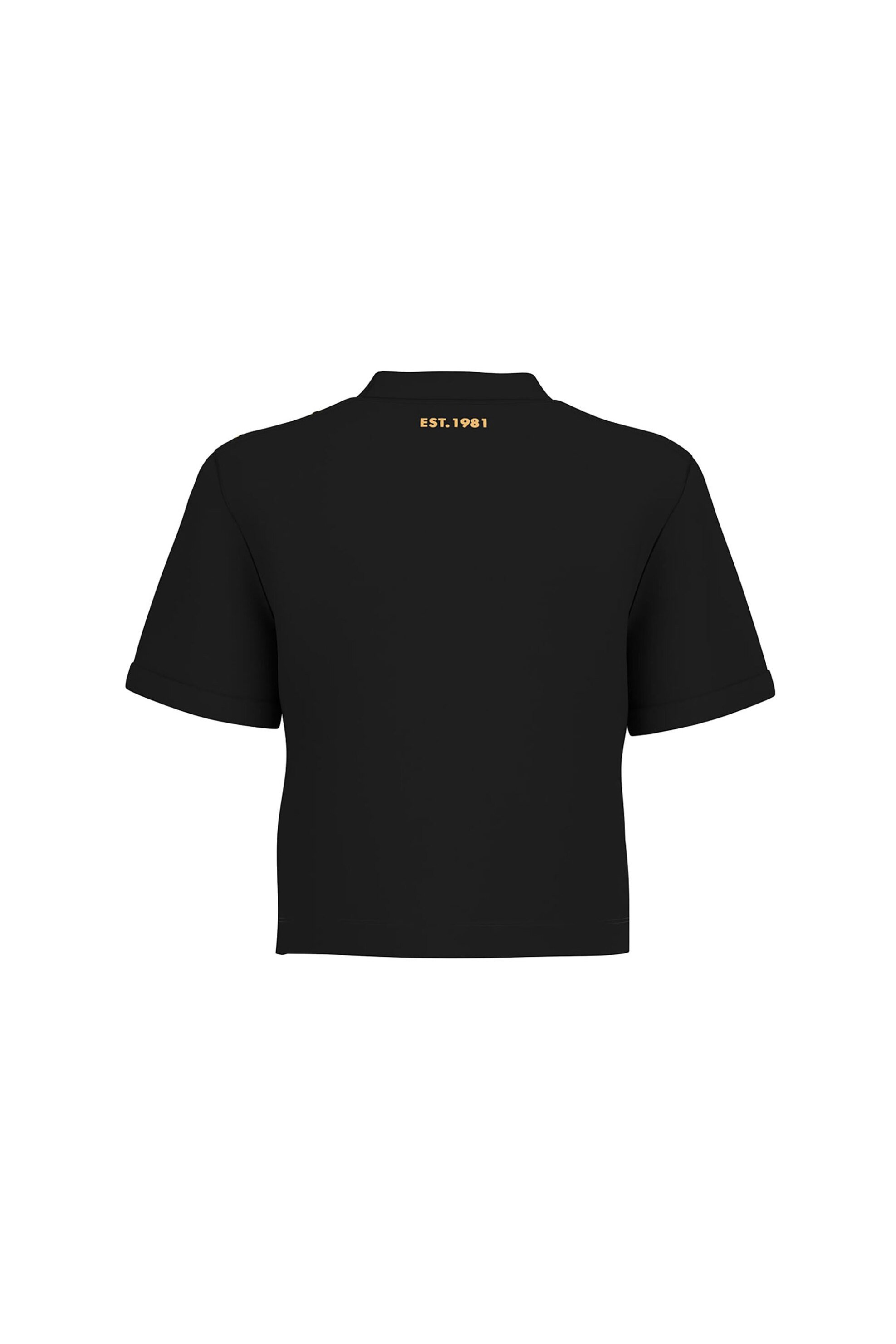 Guess Γυναικείο T-Shirt Και Ανάγλυφο Λογότυπο με Στρας Regular Fit - W6Gi06K3018 Μαύρο