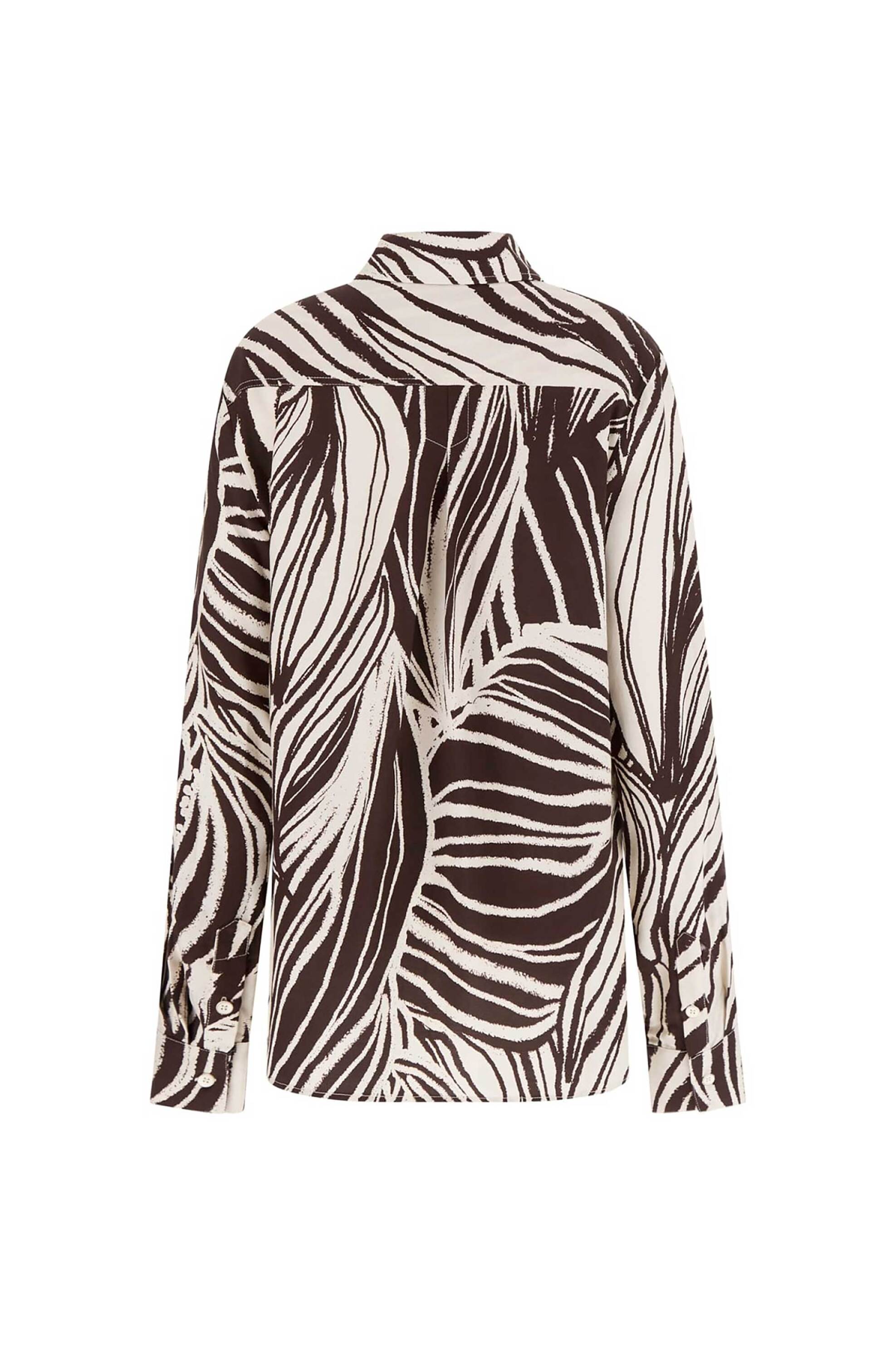 Guess γυναικείο πουκάμισο με print Regular Fit 