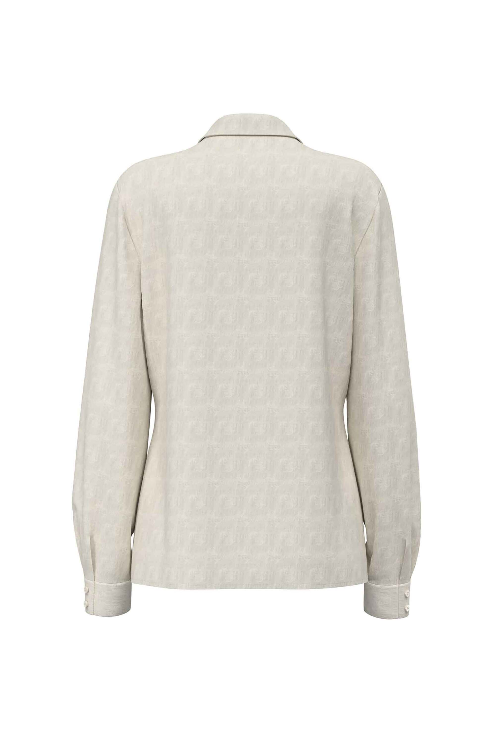 Guess γυναικείο πουκάμισο με all-over logo Regular Fit 