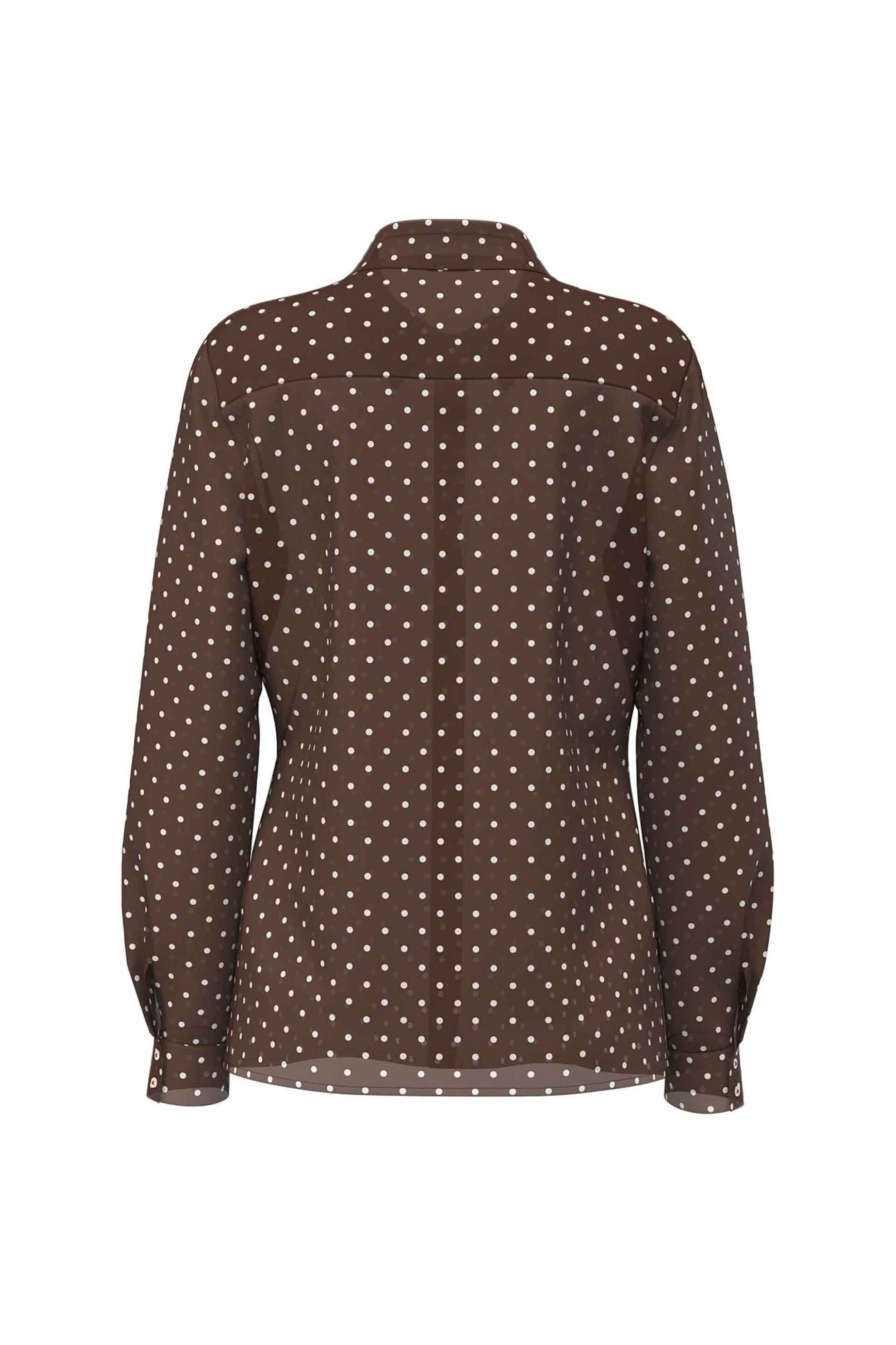 Guess γυναικείο πουκάμισο με all-over print Regular Fit 