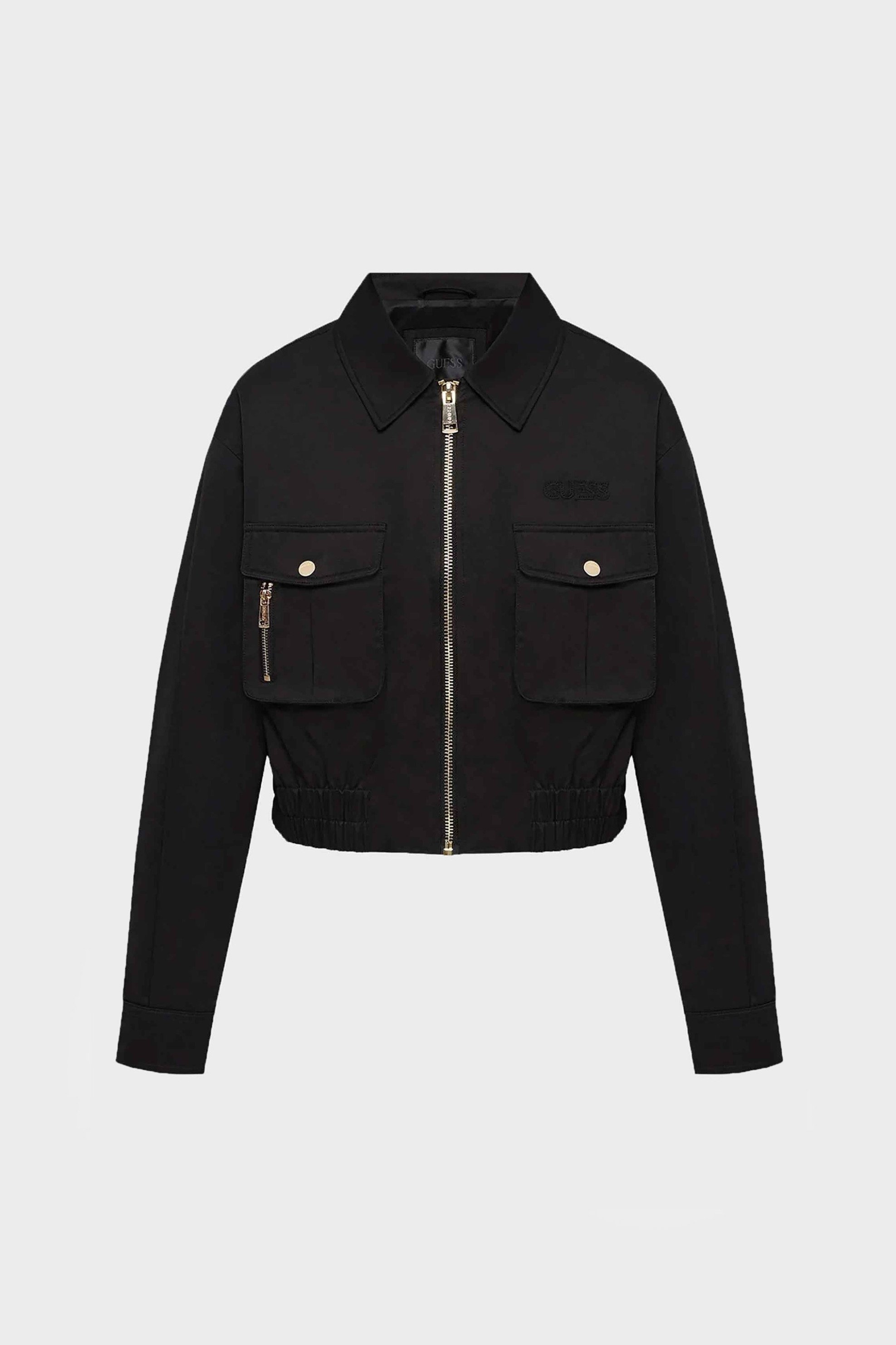 Guess γυναικείο jacket με τσέπες Regular Fit 