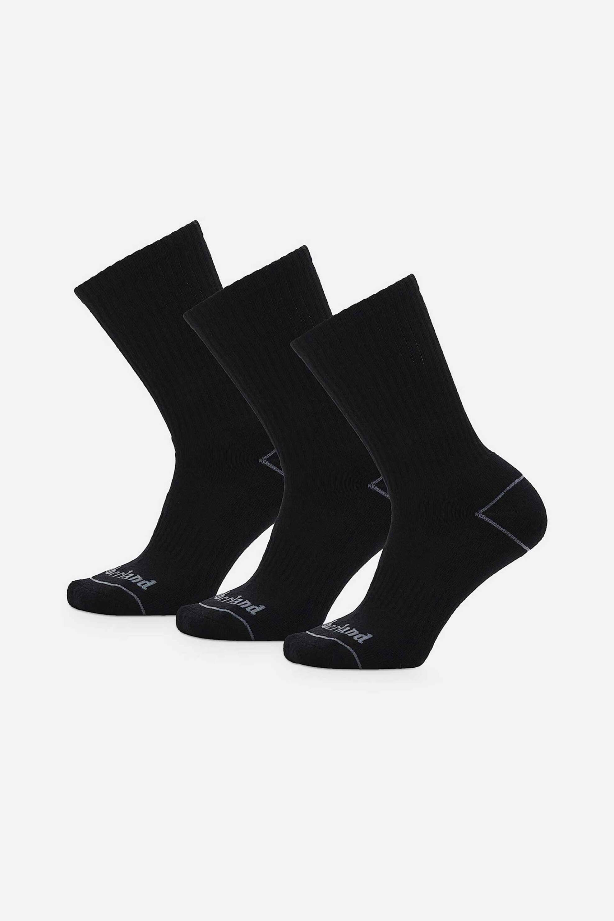 Timberland σετ unisex μακριές κάλτσες "Bowden" - TB0A2PTT0011 Μαύρο