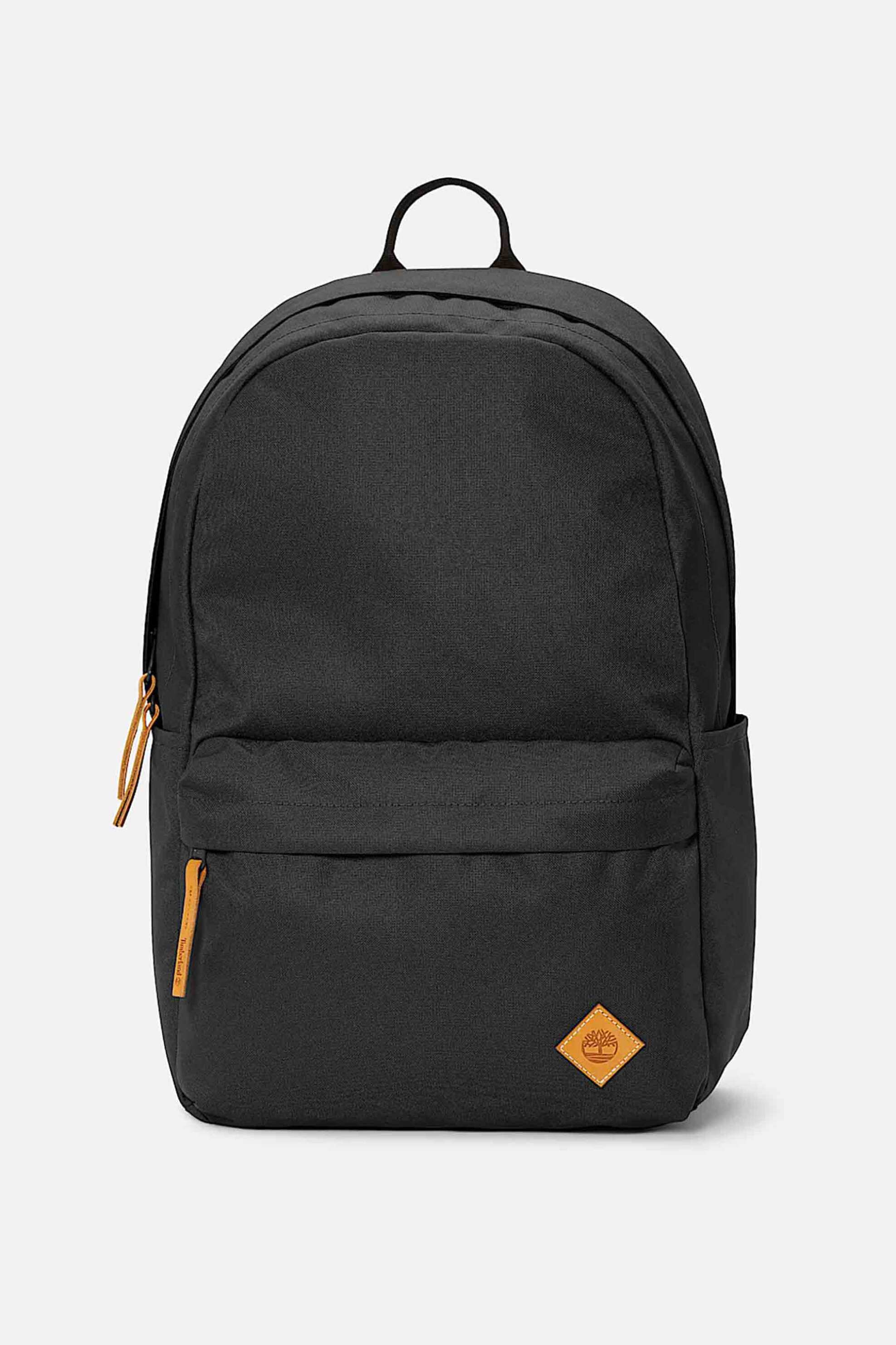 TIMBERLAND Timberland unisex backpack με logo patch 22 L - TB0A61F30011 Μαύρο