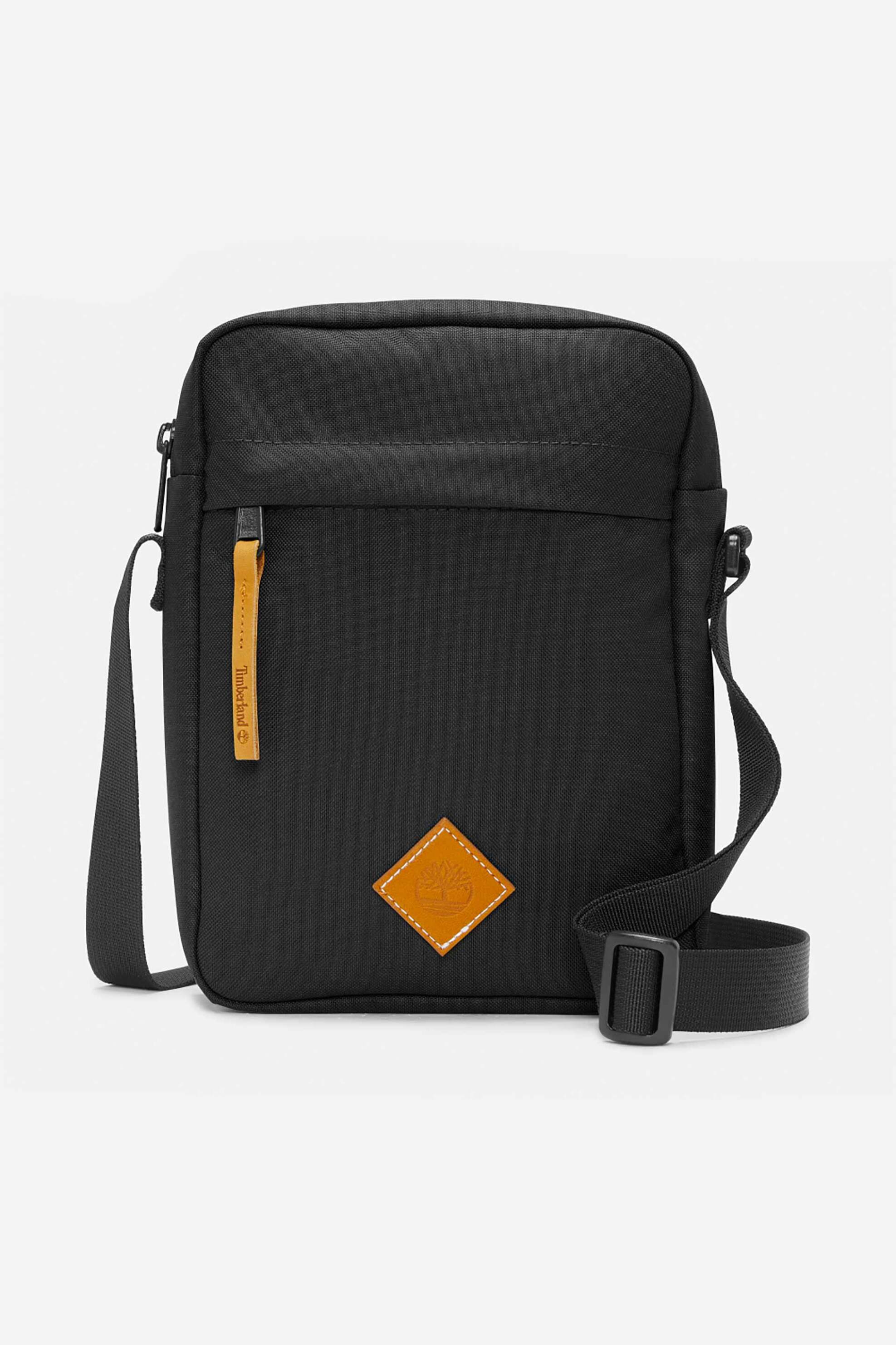 TIMBERLAND Timberland unisex τσαντάκι crossbody με tree logo patch - TB0A61GB0011 Μαύρο
