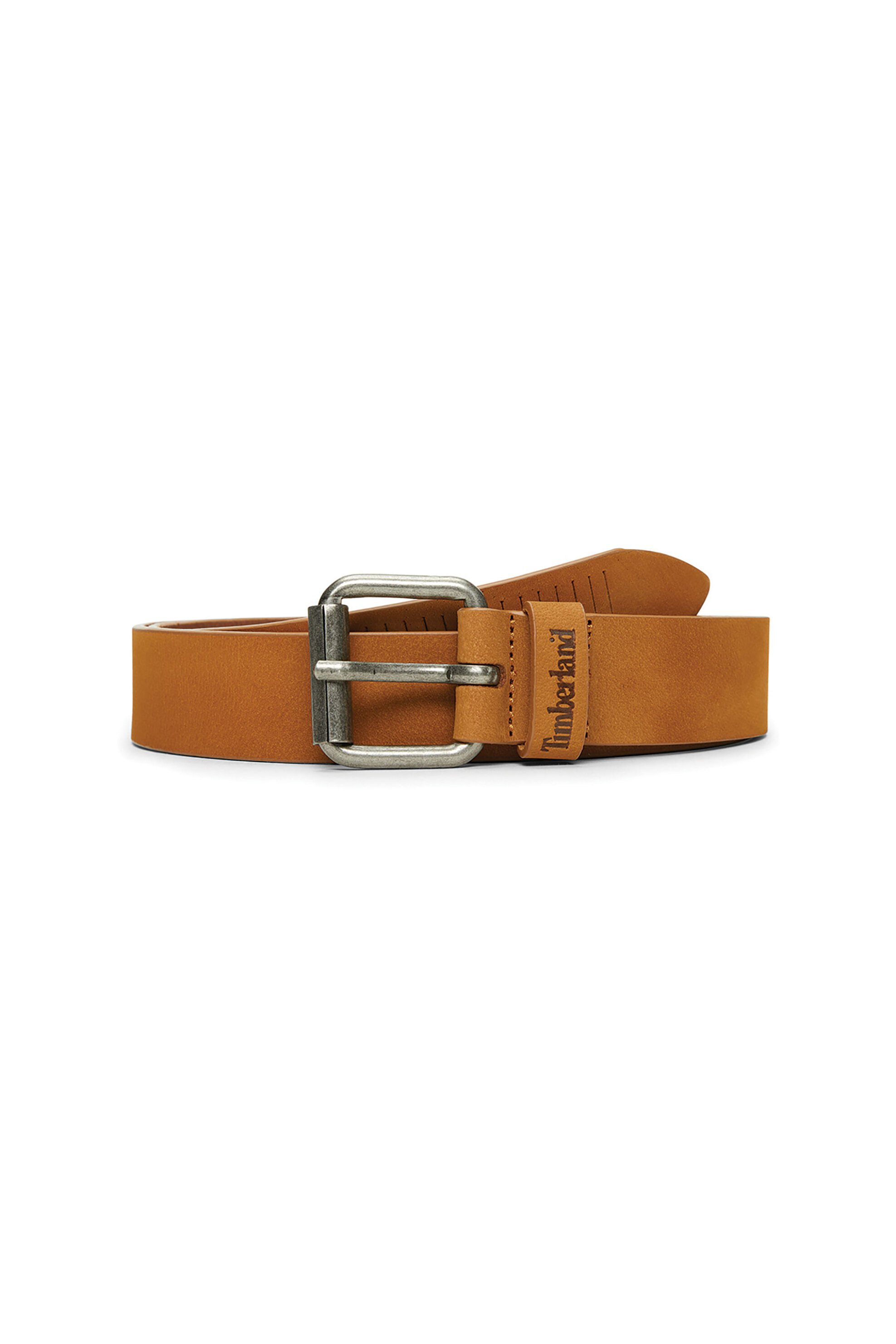 Timberland ανδρική nubuck ζώνη με λογότυπο - TB0A5MRS2311 Ταμπά