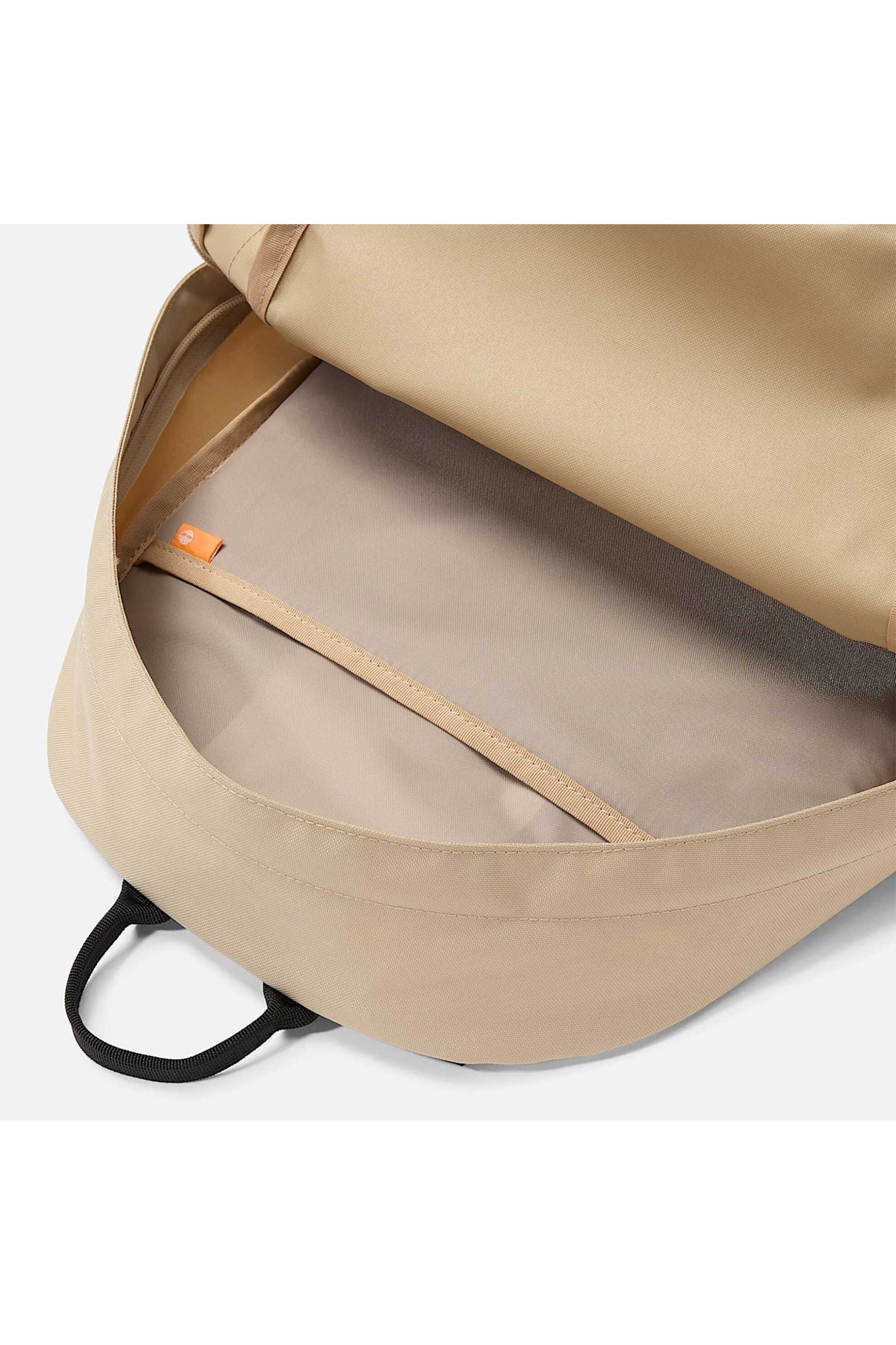 Timberland Unisex Backpack με Logo Patch 22 L - Tb0A61F3Y941 Μπεζ