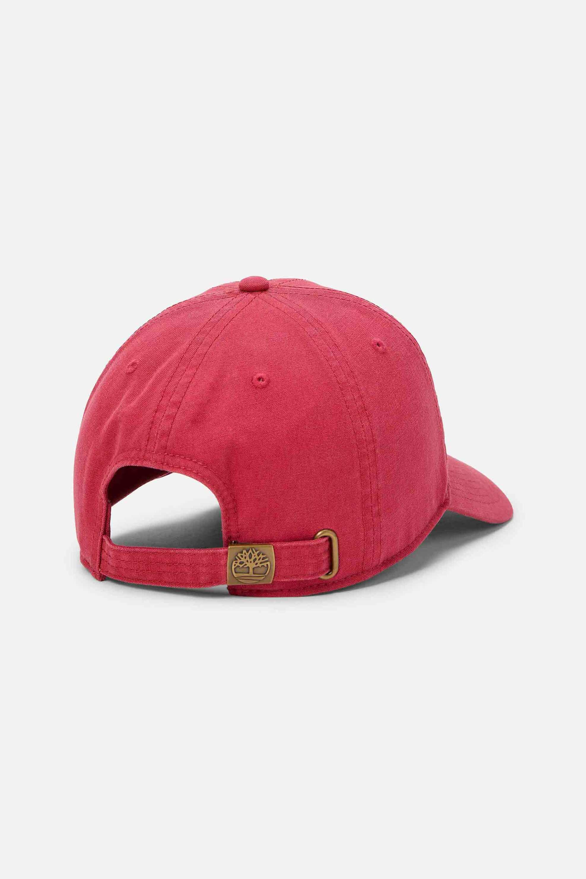 Timberland Unisex Καπέλο Jockey με Κεντημένο Tree Logo Soundview - Tb0A66Ban961 Κόκκινο Καρπουζί