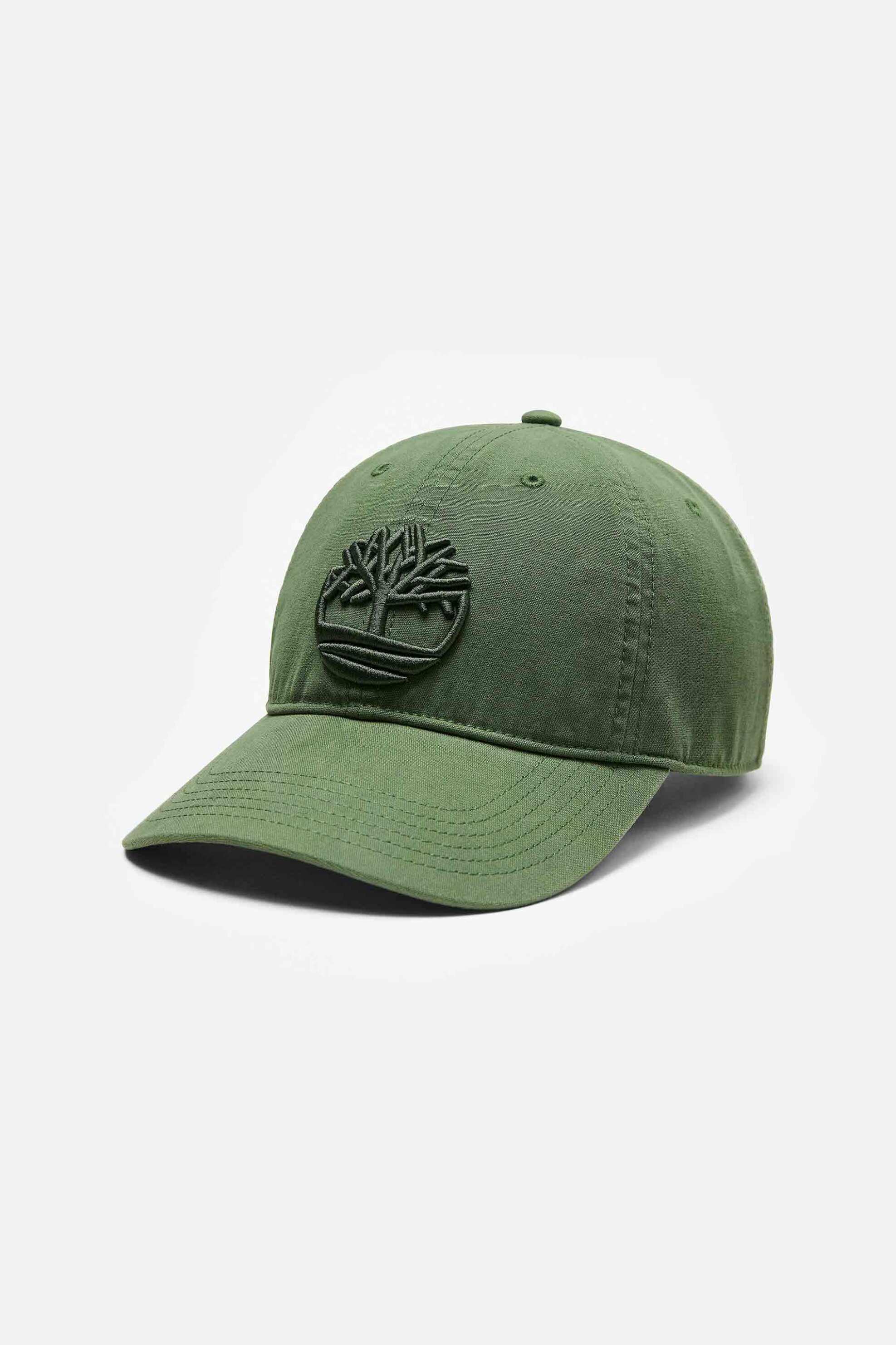 Timberland unisex καπέλο jockey με κεντημένο tree logo "Soundview" - TB0A66BAA6Z1 Πράσινο