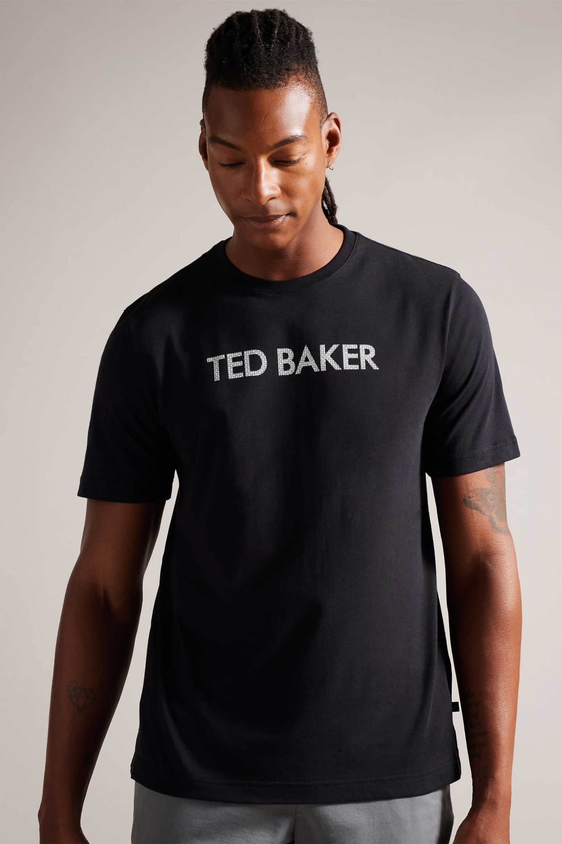 Ted Baker ανδρικό T-shirt με logo print 