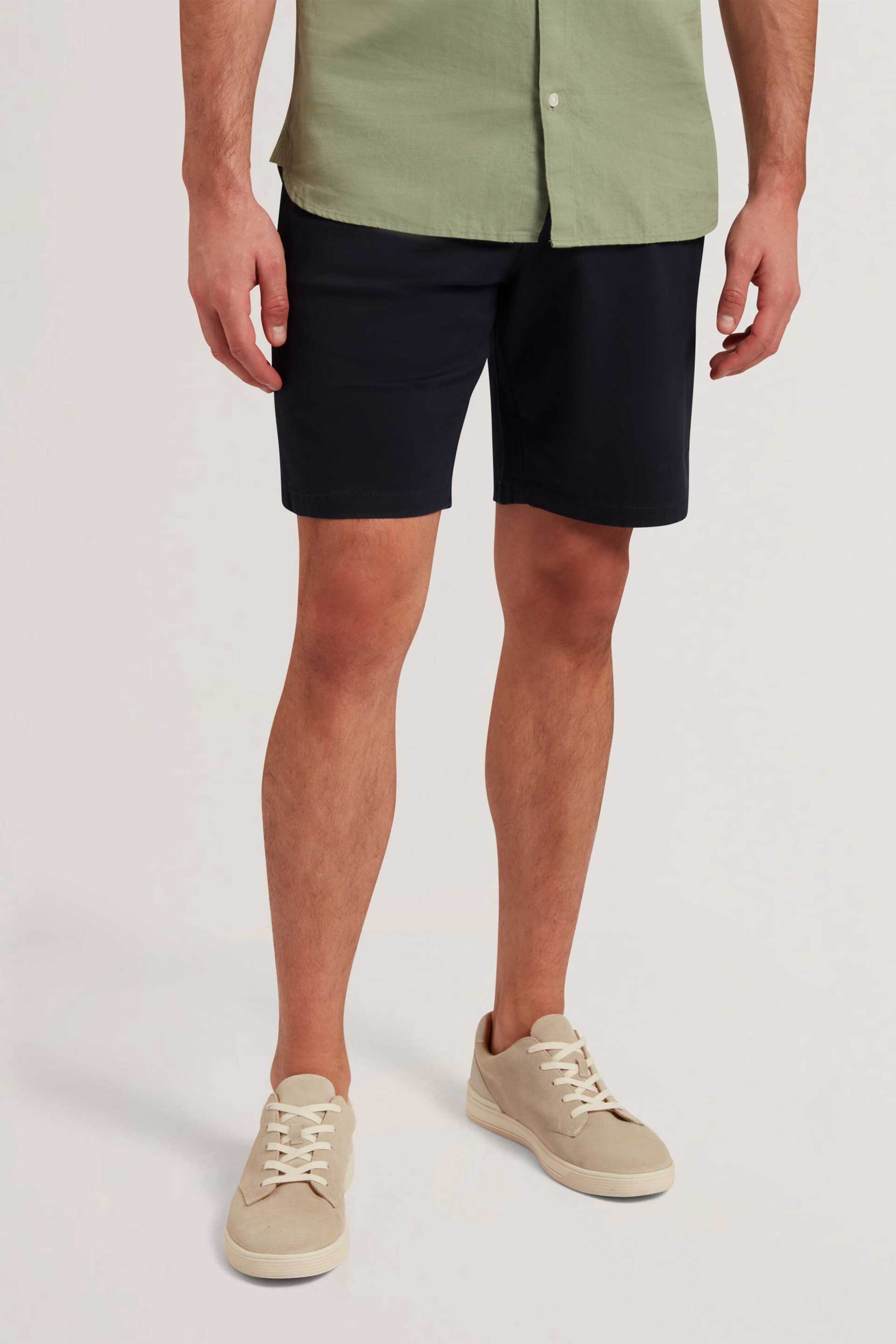 TED BAKER Ted Baker ανδρική βερμούδα chino Slim Fit "Barnham" - 280716 Μπλε Σκούρο
