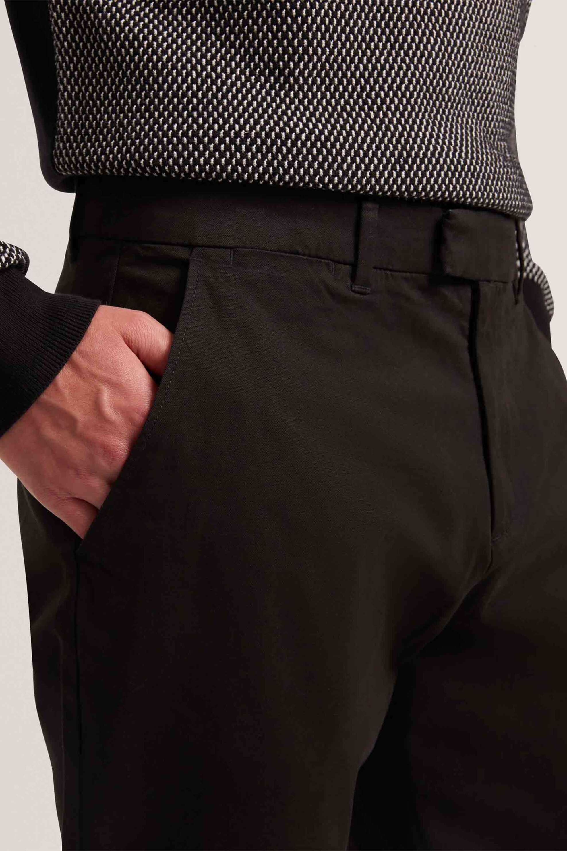 Ted Baker Ανδρικό Παντελόνι Chino Slim Fit Howeton - 283410 Μαύρο