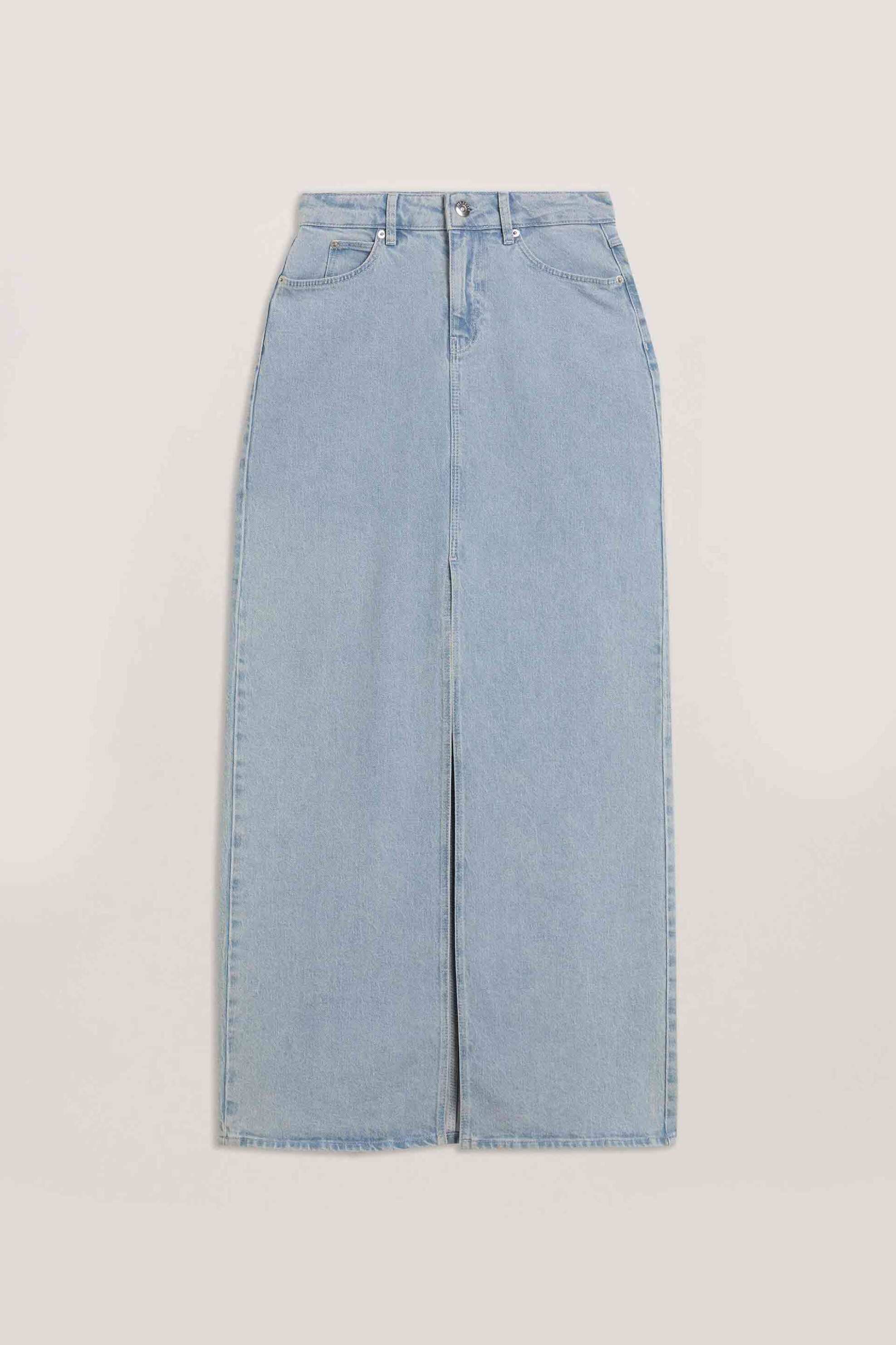 Ted Baker γυναικεία denim maxi φούστα ''Dorlat'' - 275536 Denim Blue Ανοιχτό φωτογραφία