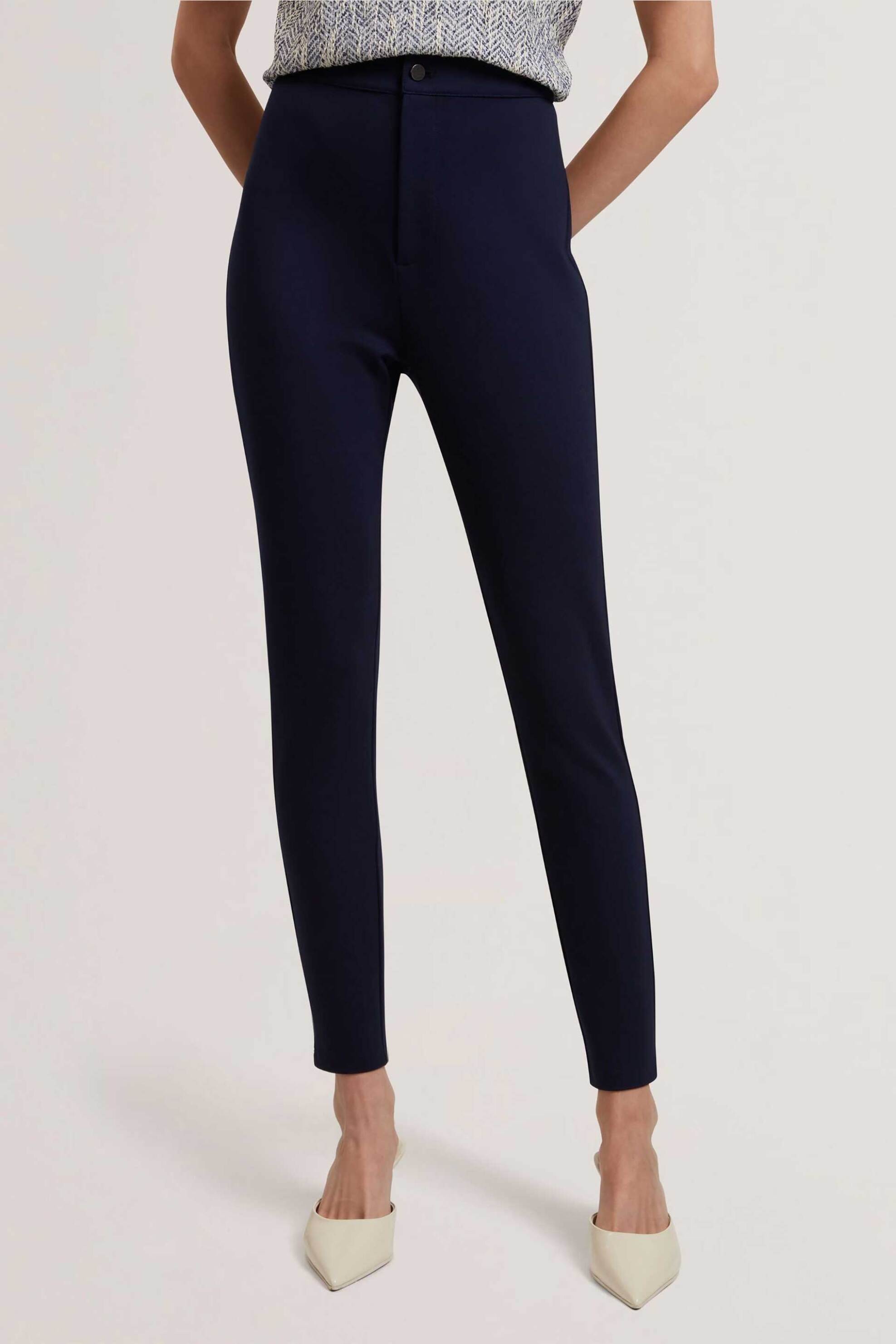 Ted Baker γυναικείο παντελόνι κολάν Skinny Fit "Felinda" - 281574 Μπλε Σκούρο φωτογραφία