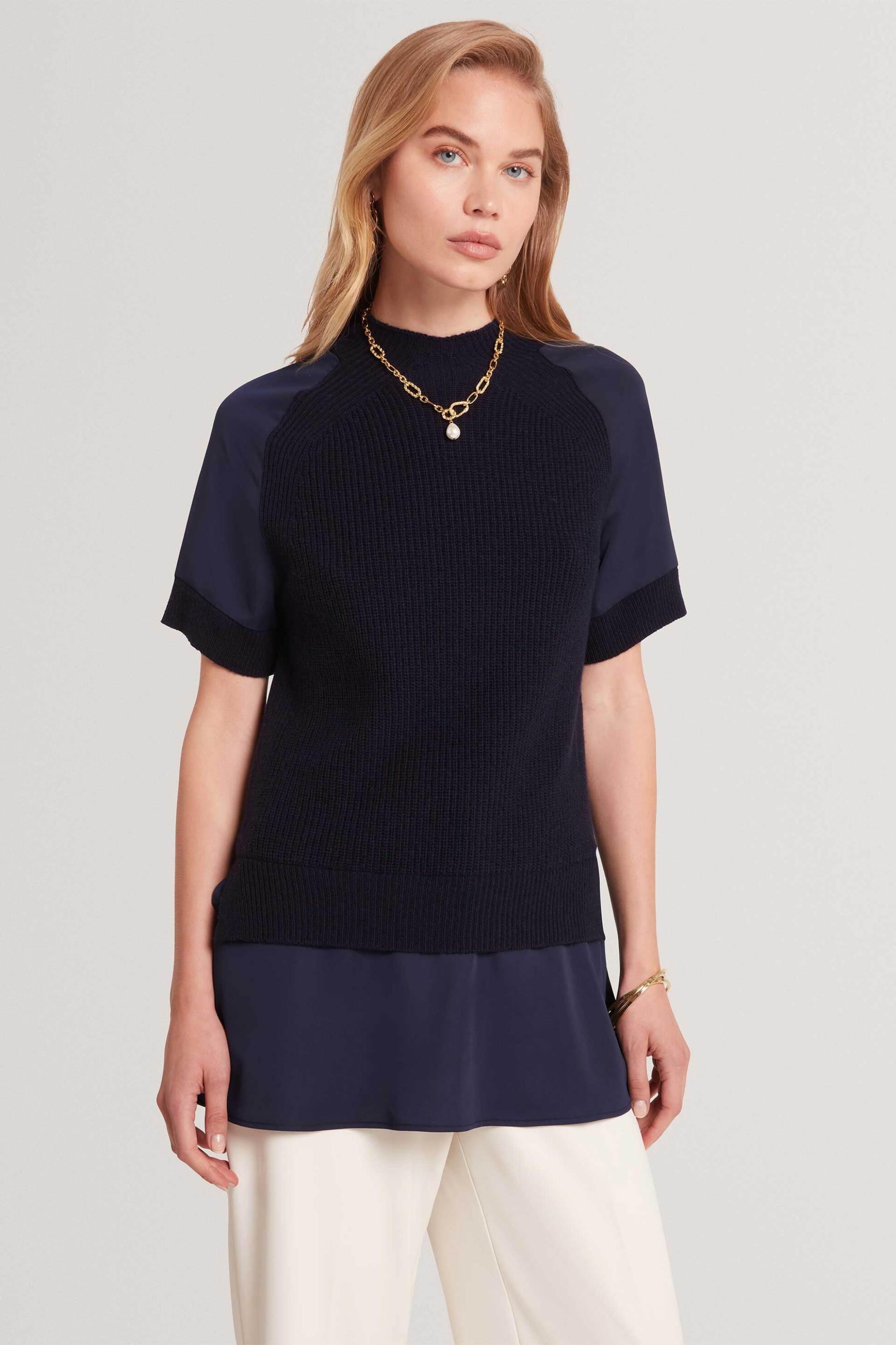 Ted Baker γυναικεία μπλούζα με ribbed σχέδιο "Onzaa" | 38