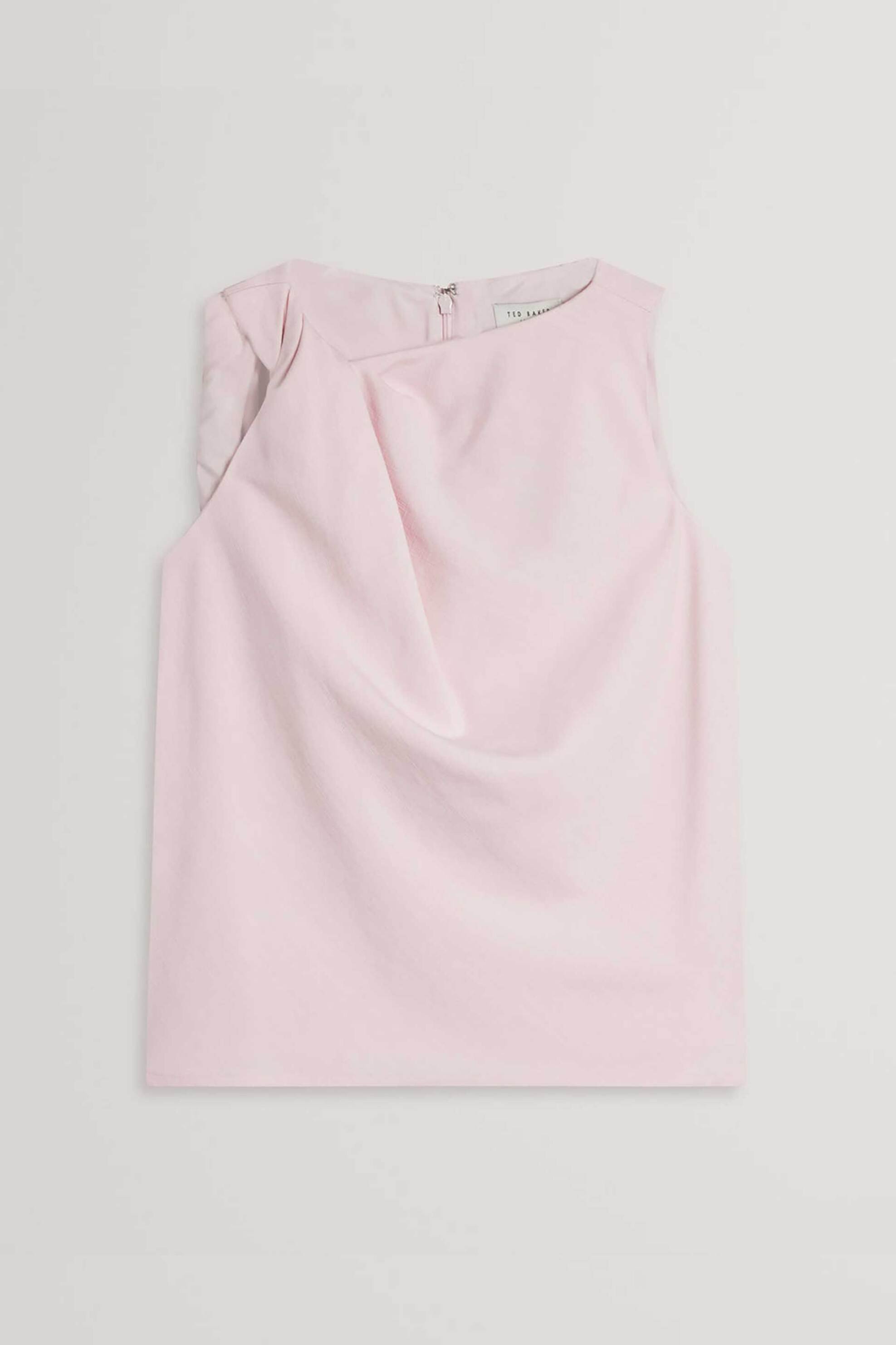 Ted Baker Γυναικείο Αμάνικο Τοπ Μονόχρωμο Aenabet - 282454 Σομόν