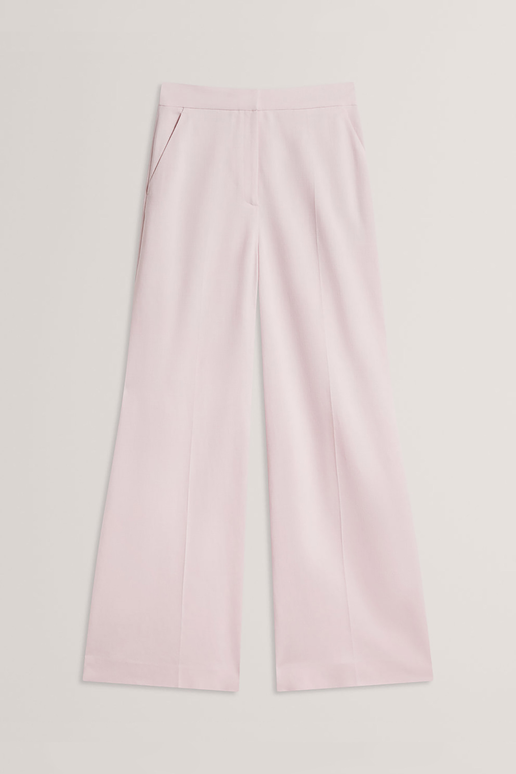 Ted Baker Γυναικείο Παντελόνι Μονόχρωμο Wide Fit Peyat - 282582 Σομόν