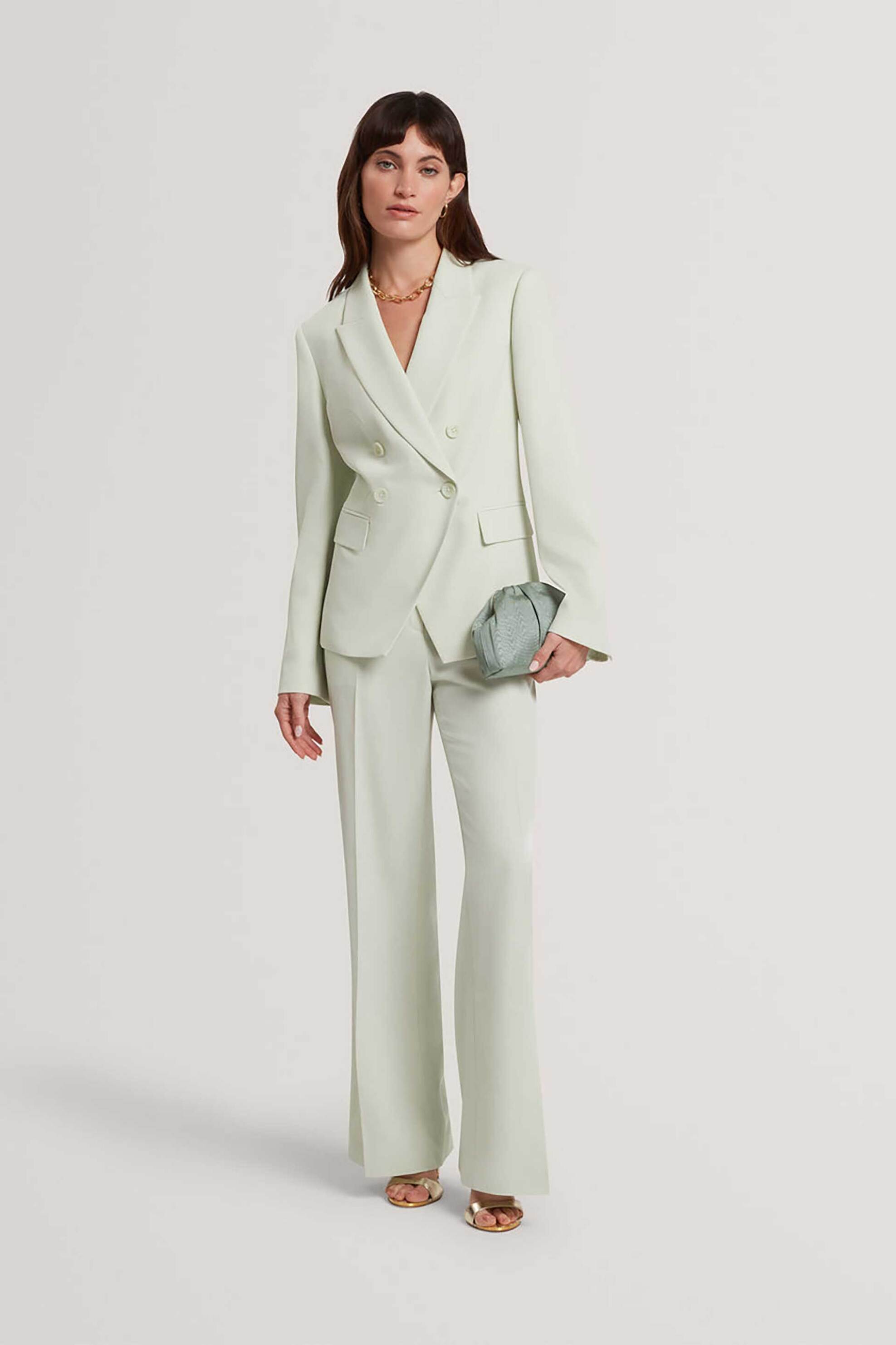 TED BAKER Ted Baker γυναικείο σακάκι μονόχρωμο "Brida" - 283341 Πράσινο Ανοιχτό - 2