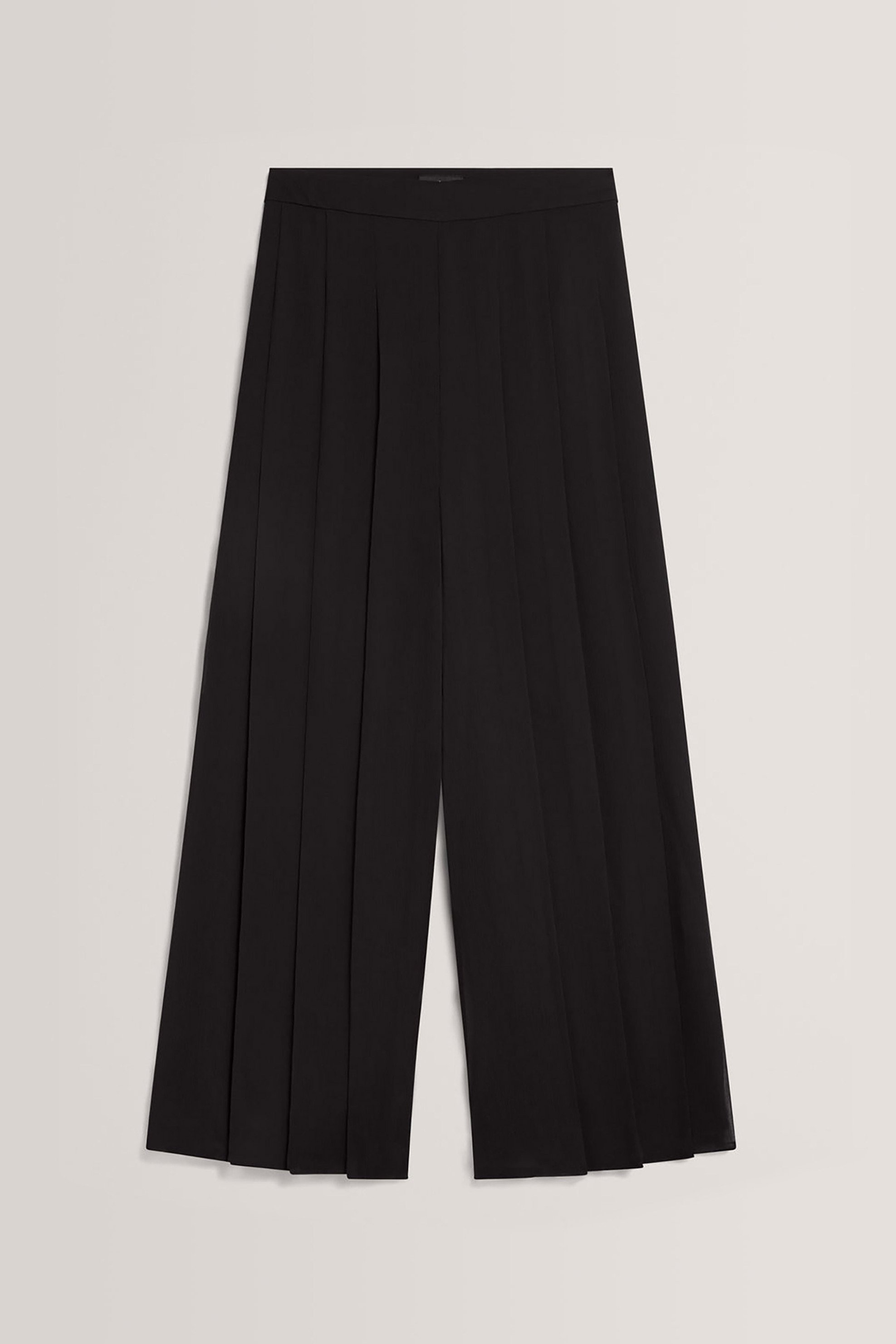 Ted Baker Γυναικείο Παντελόνι Μονόχρωμο Wide Fit Antera - 284136 Μαύρο
