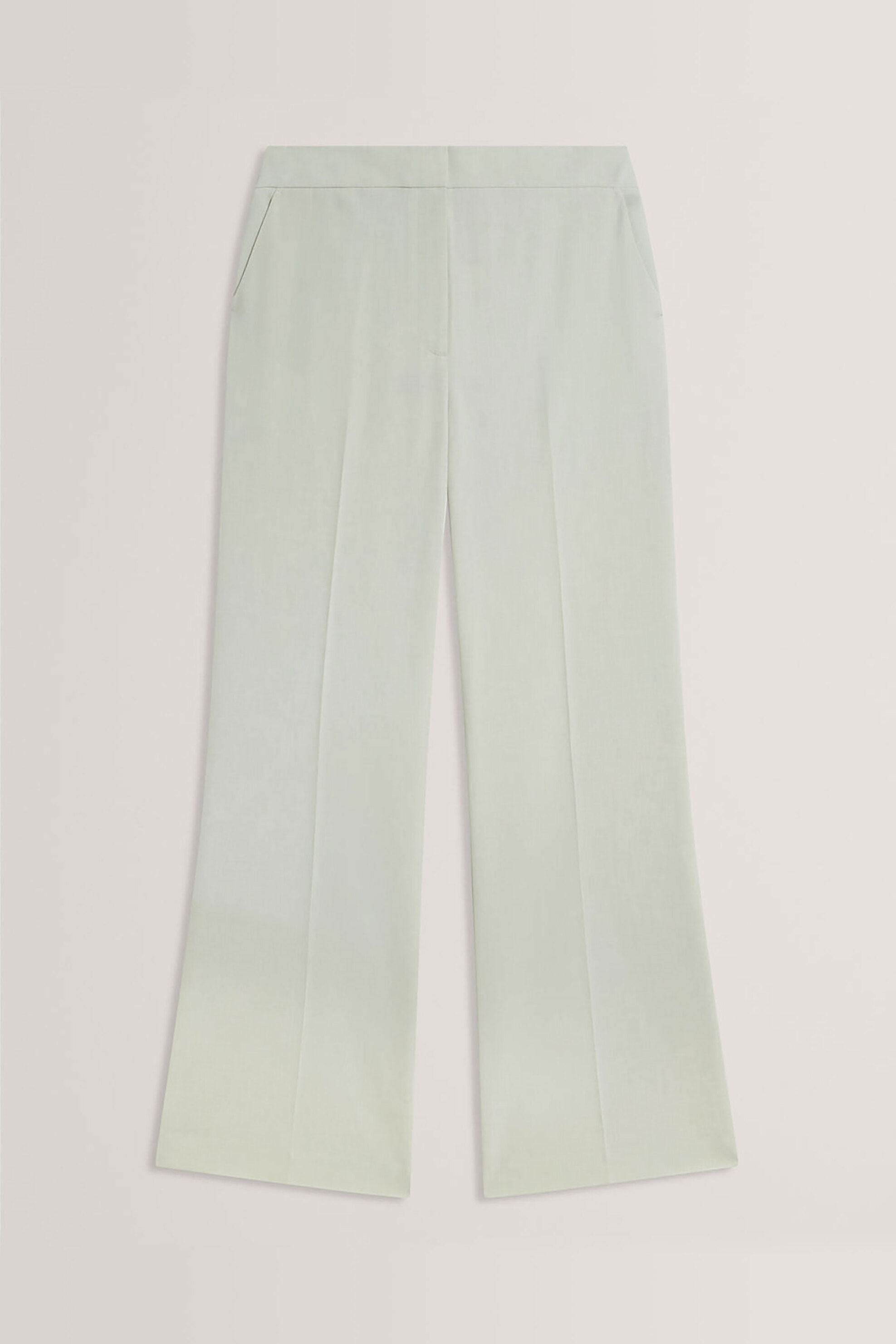 Ted Baker Γυναικείο Παντελόνι Μονόχρωμο Flared Fit Bridat - 284568 Πράσινο Ανοιχτό