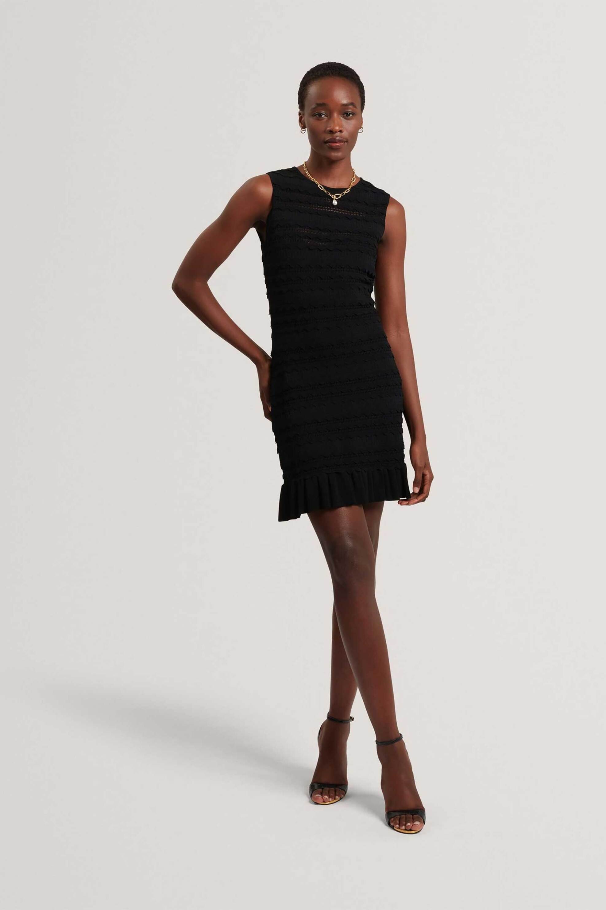 Ted Baker γυναικείο mini φόρεμα πλεκτό 