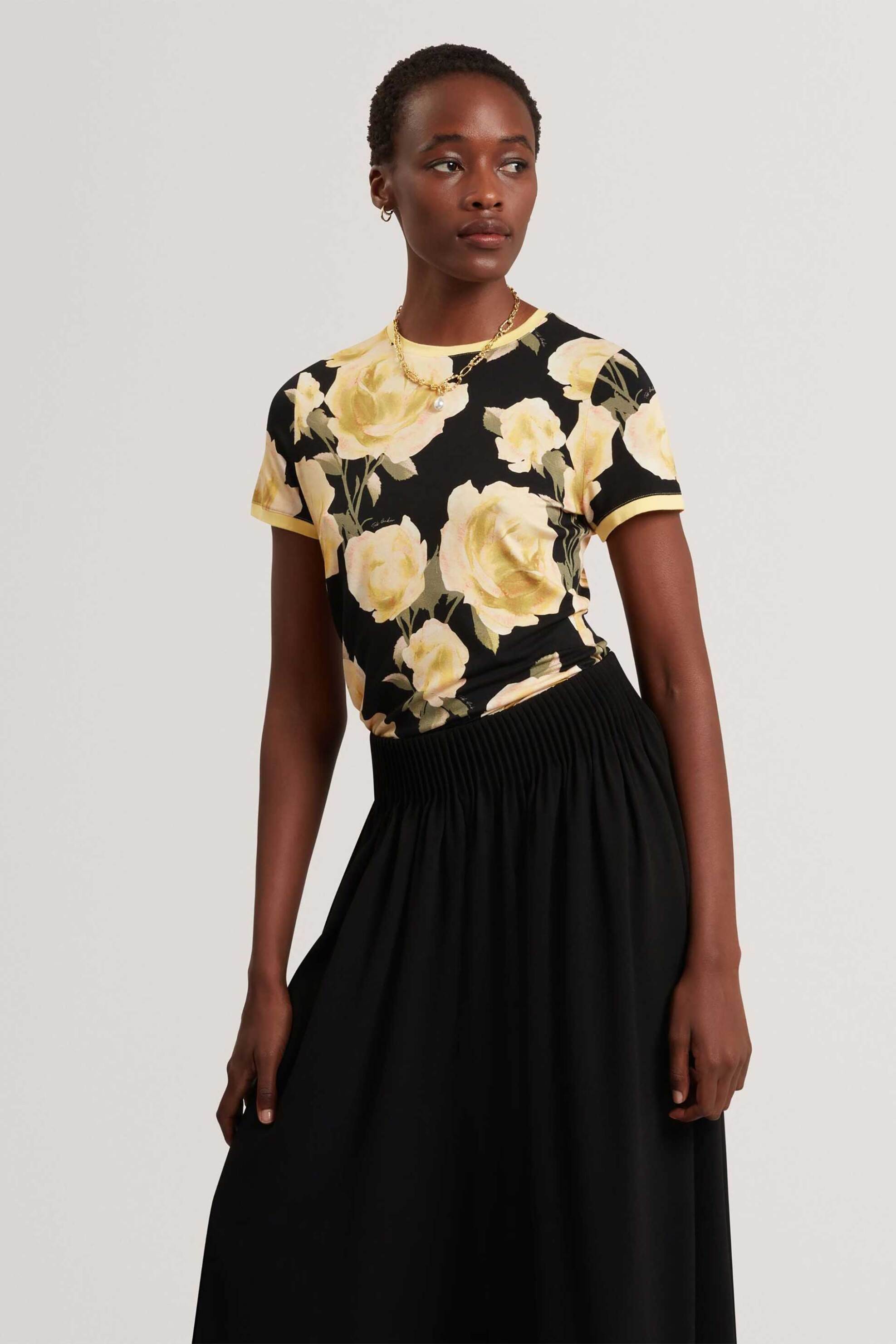 Ted Baker γυναικείο T-shirt με floral print 