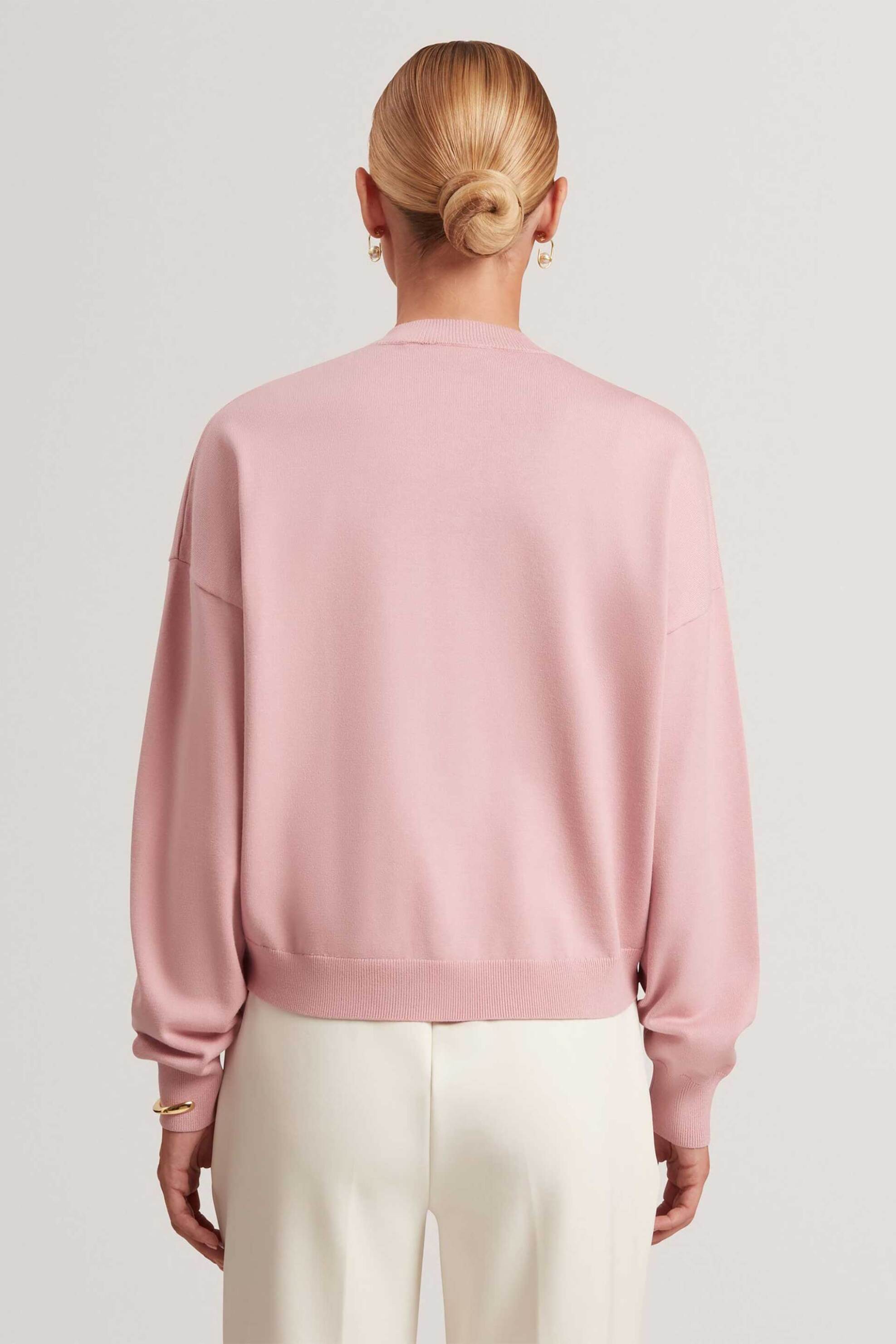 TED BAKER Ted Baker γυναικεία ζακέτα με απλικέ σχέδιο "Neslie" - 284876 Ροζ - 3