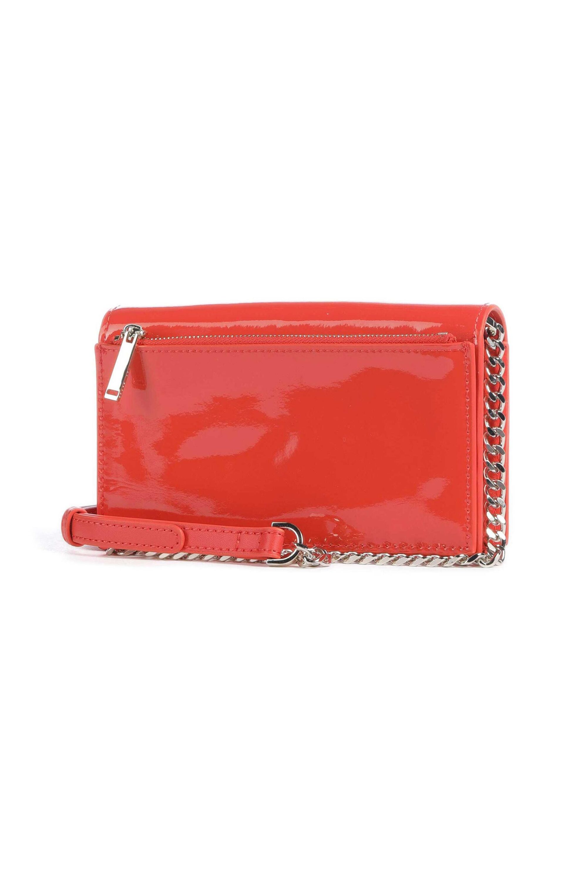 Ted Baker γυναικεία δερμάτινη τσάντα crossbody μεταλλιζέ "Baetiy" - 274040 Κόκκινο φωτογραφία