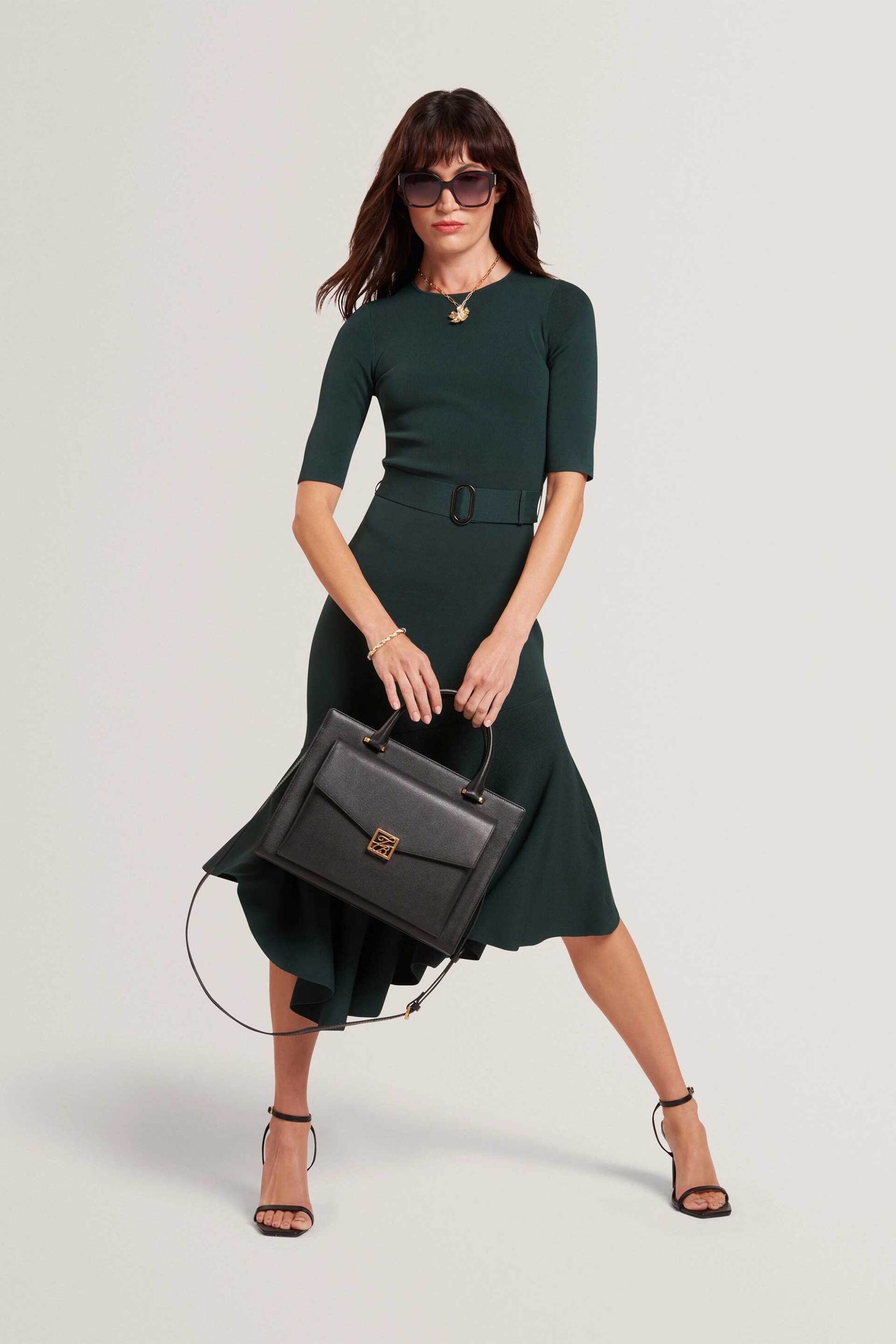 TED BAKER Ted Baker γυναικεία τσάντα χειρός "Anelle Large" - 278114 Μαύρο - 3