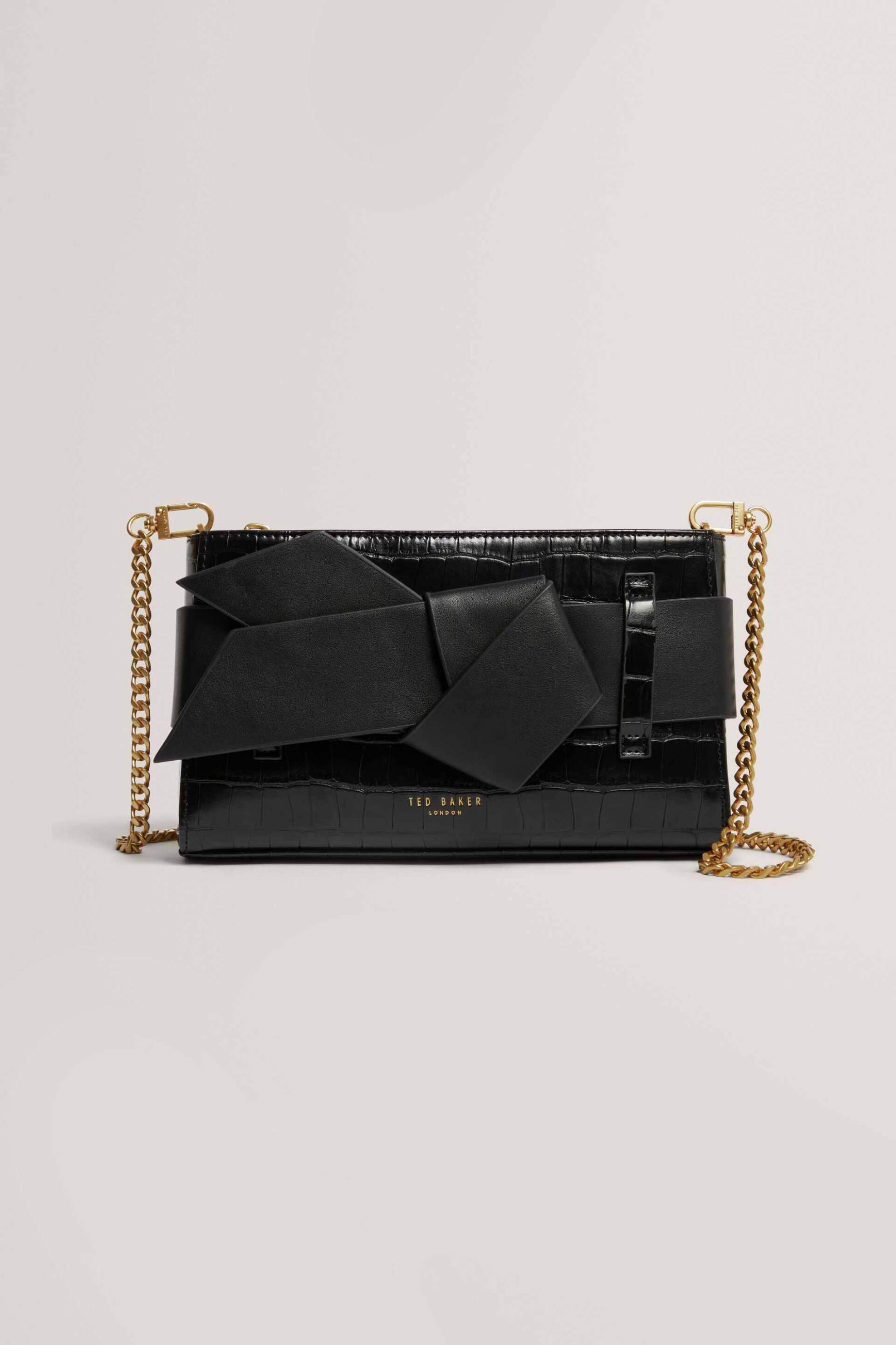 Ted Baker γυναικείo clutch croco "Jjosana" | ONE SIZE