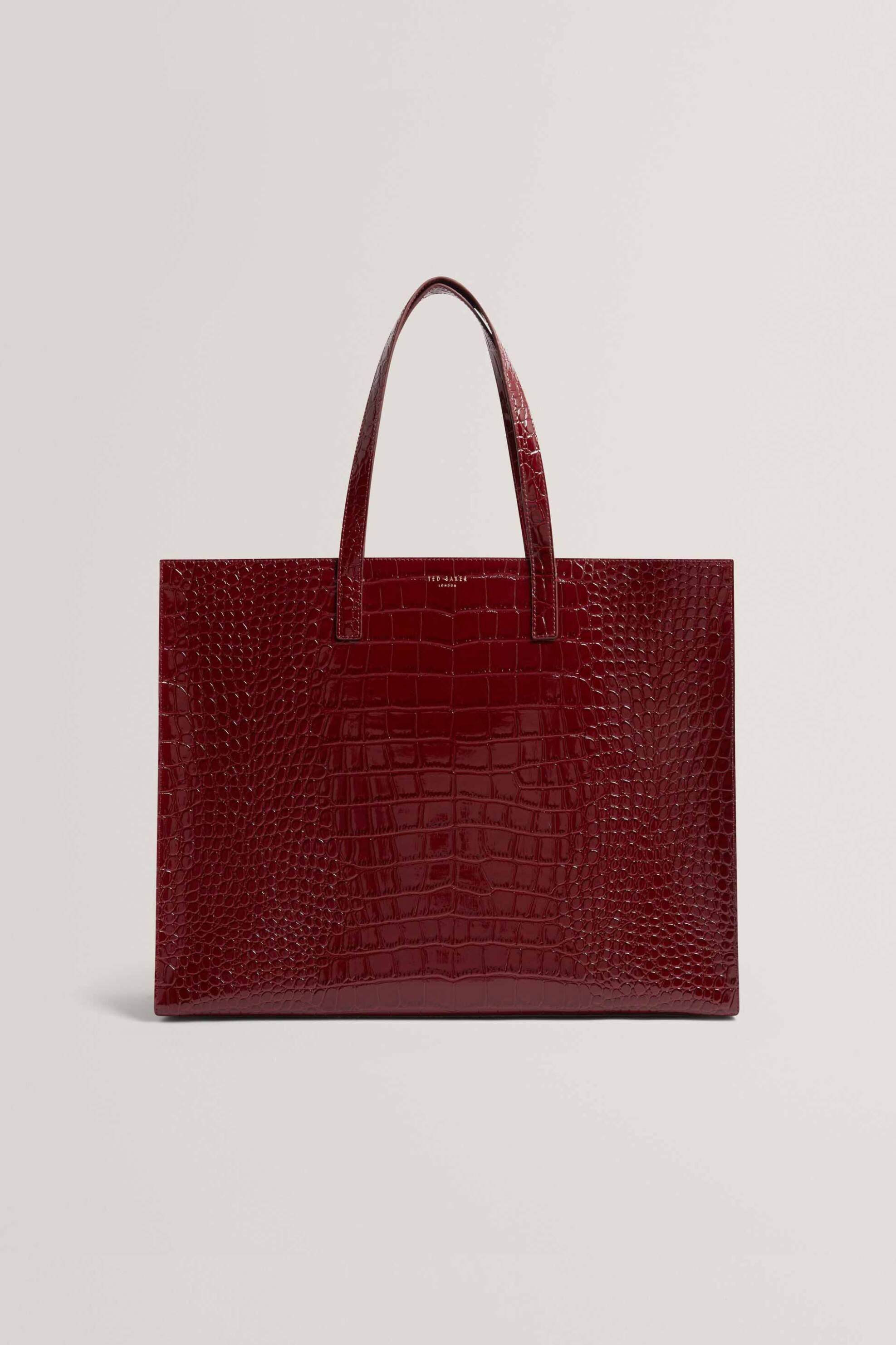 Ted Baker γυναικεία τσάντα ώμου tote croco "Wellma" | ONE SIZE