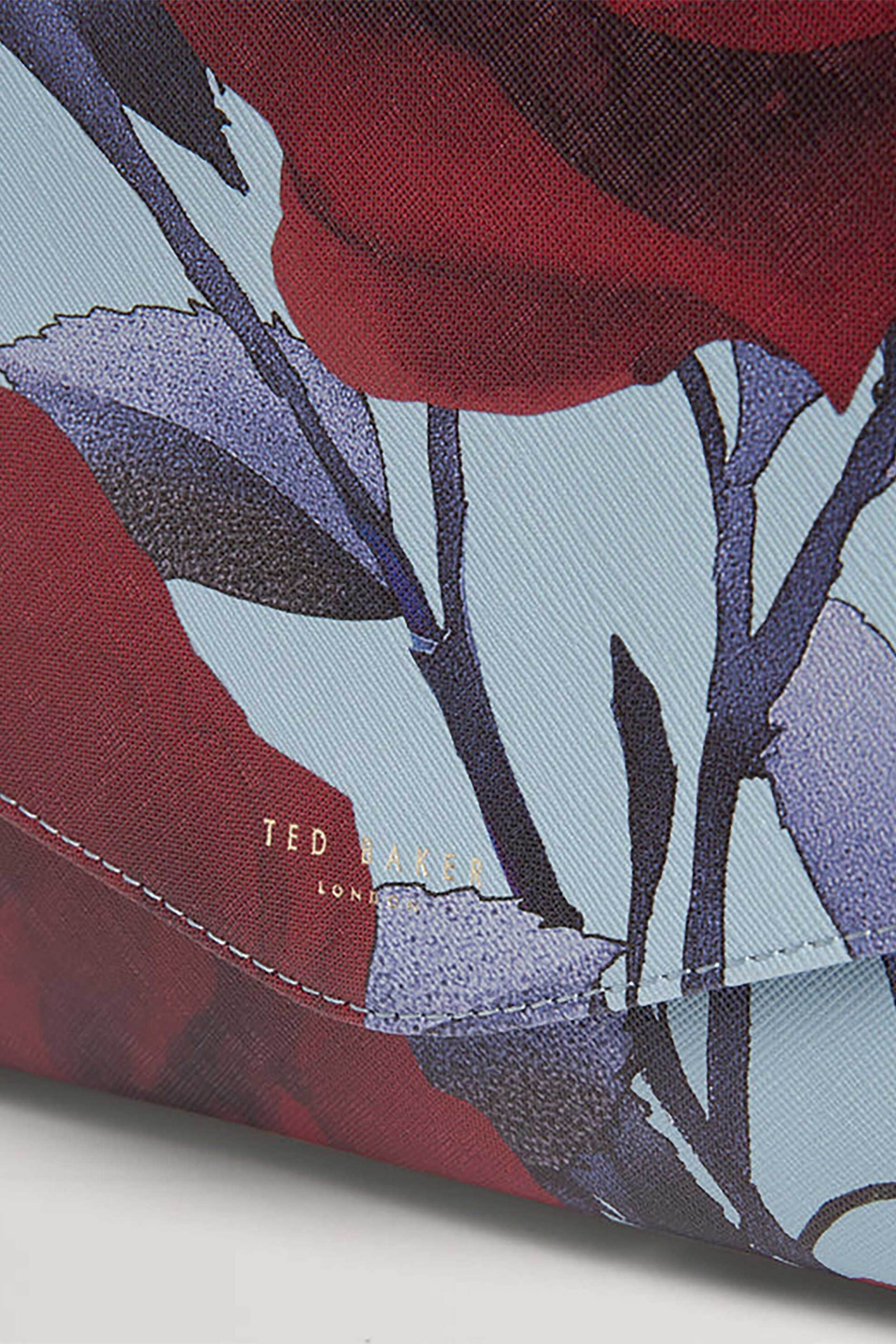 Ted Baker γυναικείo clutch με floral print "Emrynn" - 282649 Μπλε Baby φωτογραφία