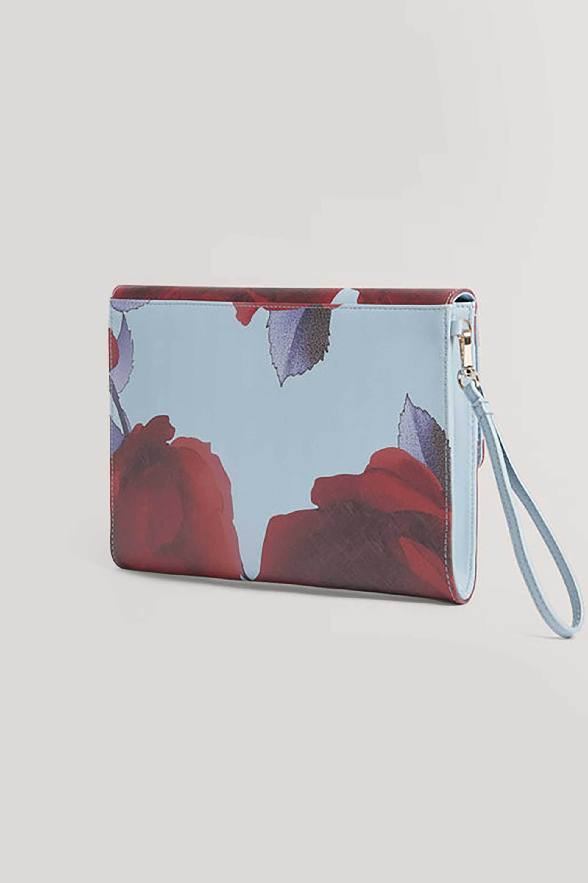 Ted Baker γυναικείo clutch με floral print "Emrynn" - 282649 Μπλε Baby φωτογραφία
