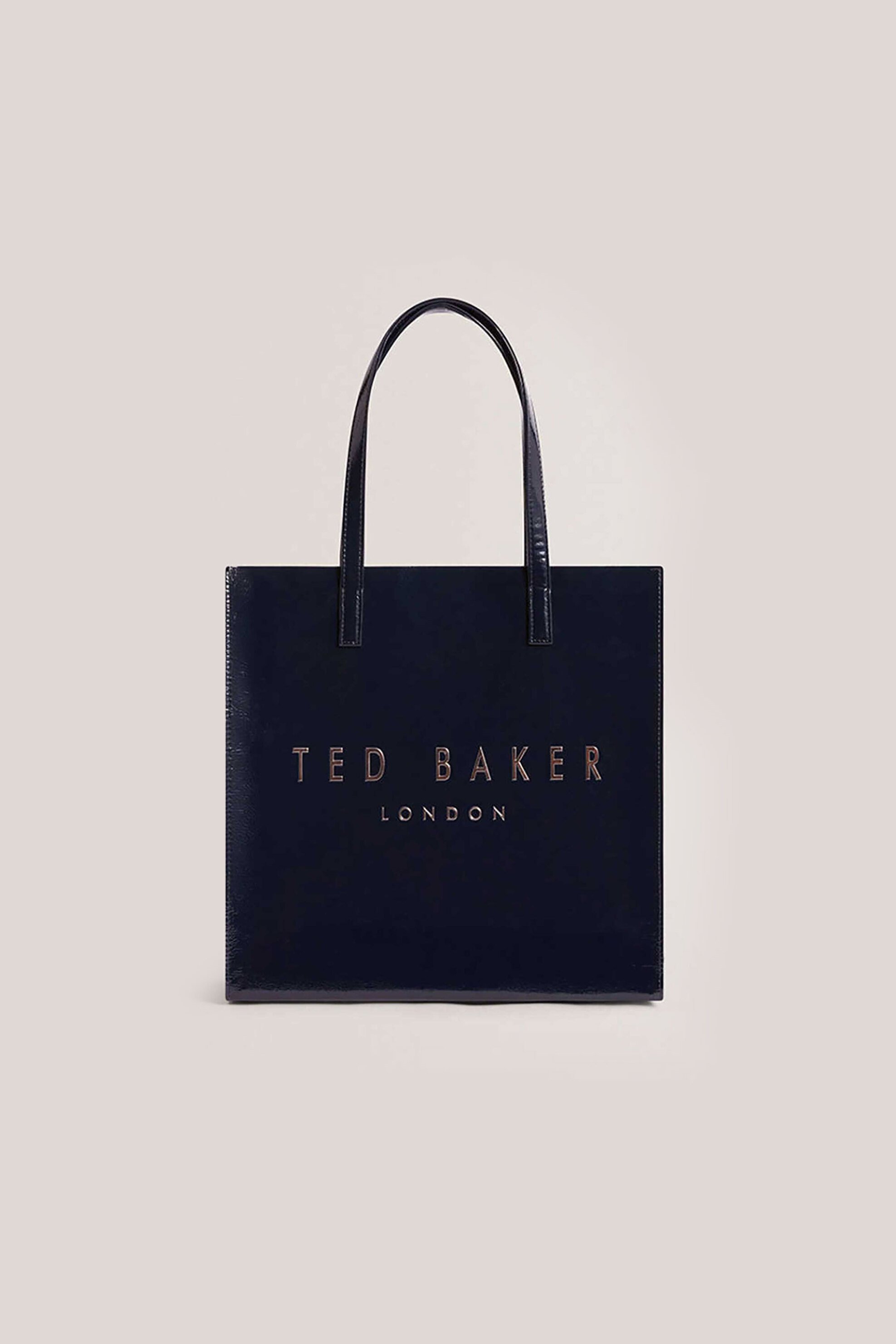 Ted Baker γυναικεία τσάντα ώμου shopper "Camryyn Large Printed Crinkle Icon'' - 282710 Σκούρο Μπλε