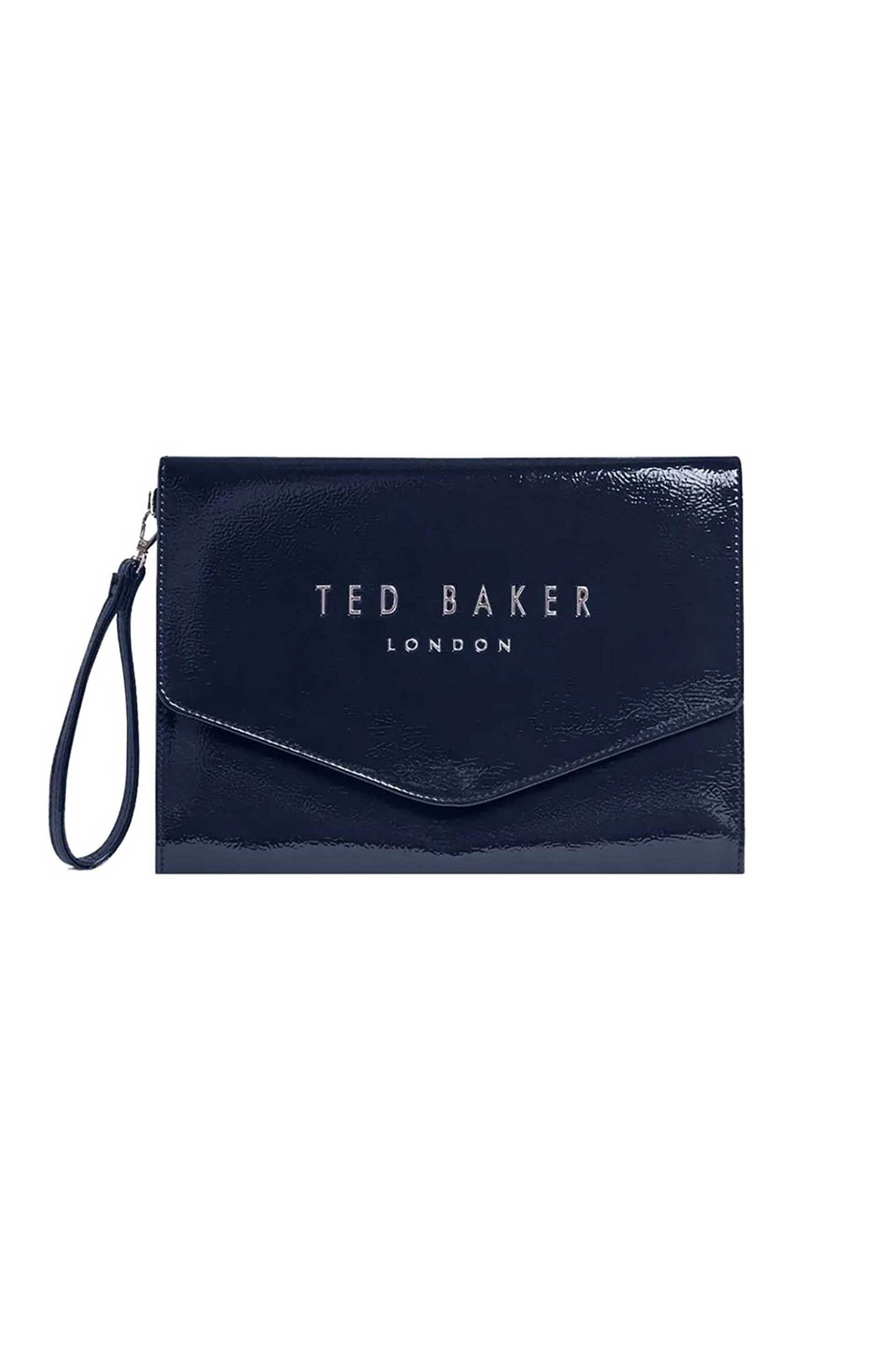 Ted Baker γυναικείo clutch "Caelyn Crinkle Icon" - 282713 Σκούρο Μπλε