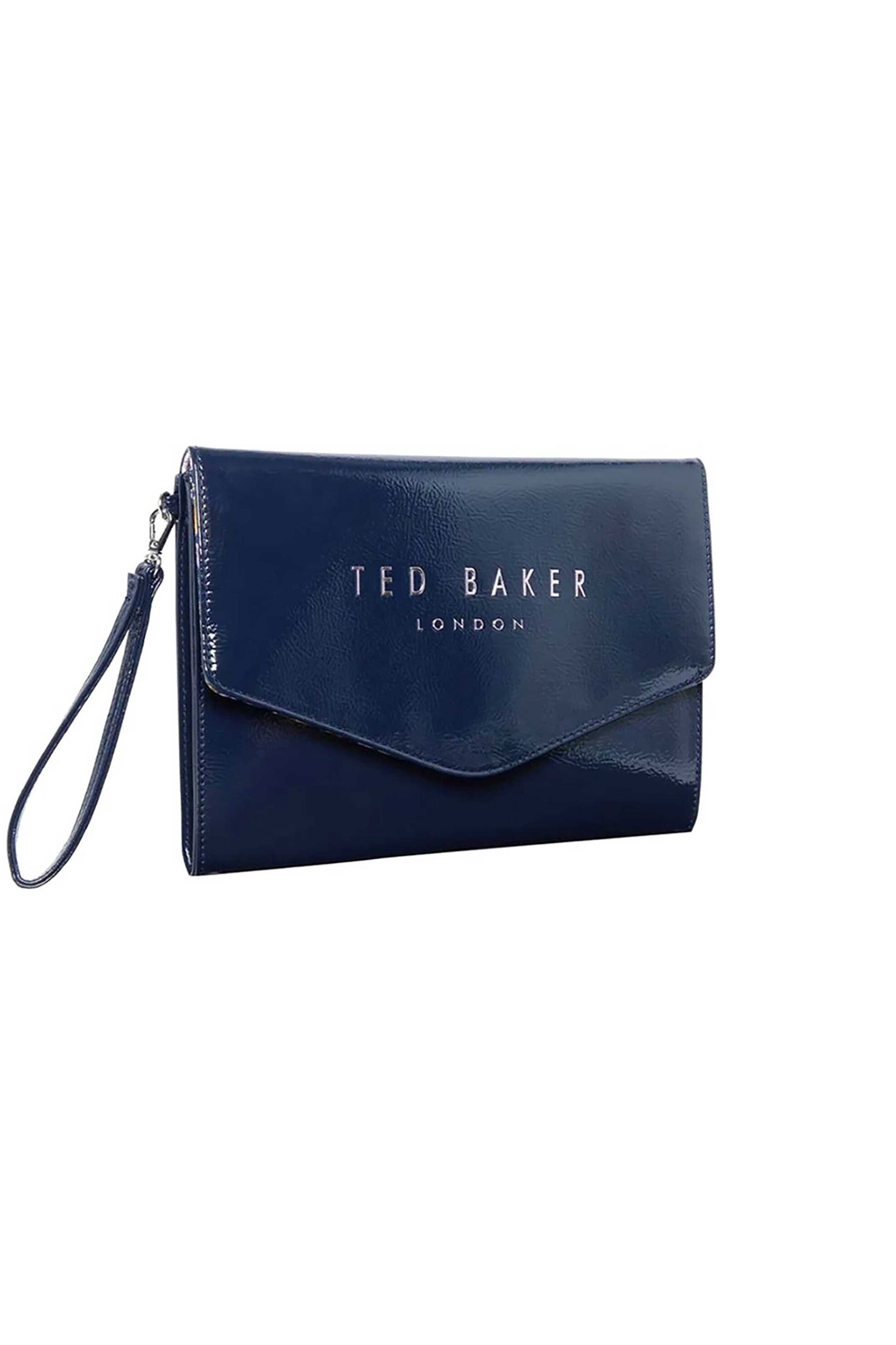 Ted Baker γυναικείo clutch "Caelyn Crinkle Icon" - 282713 Σκούρο Μπλε φωτογραφία