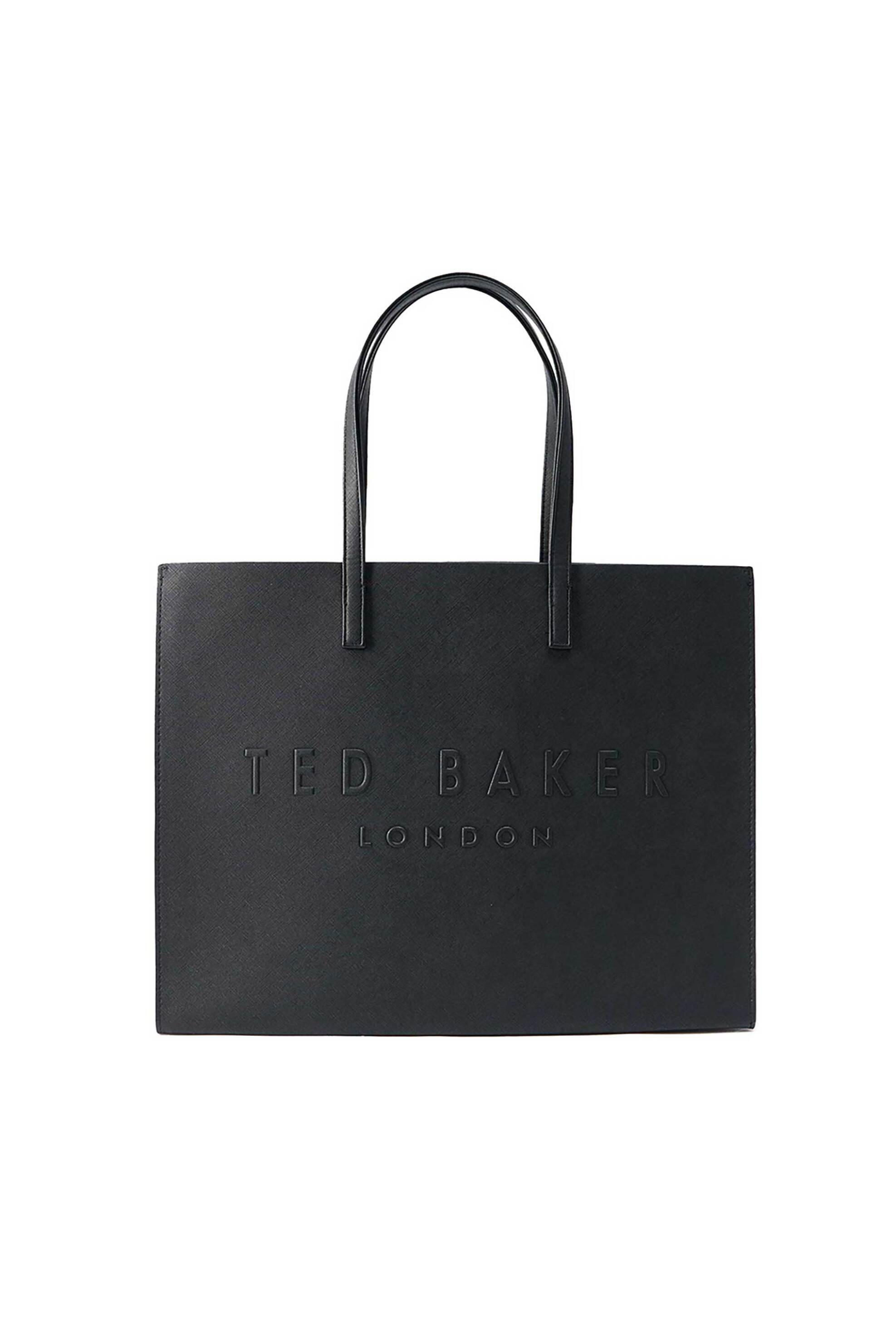 Ted Baker γυναικεία τσάντα ώμου shopper "Sukicon Crosshatch East West Icon'' - 283869 Μαύρο