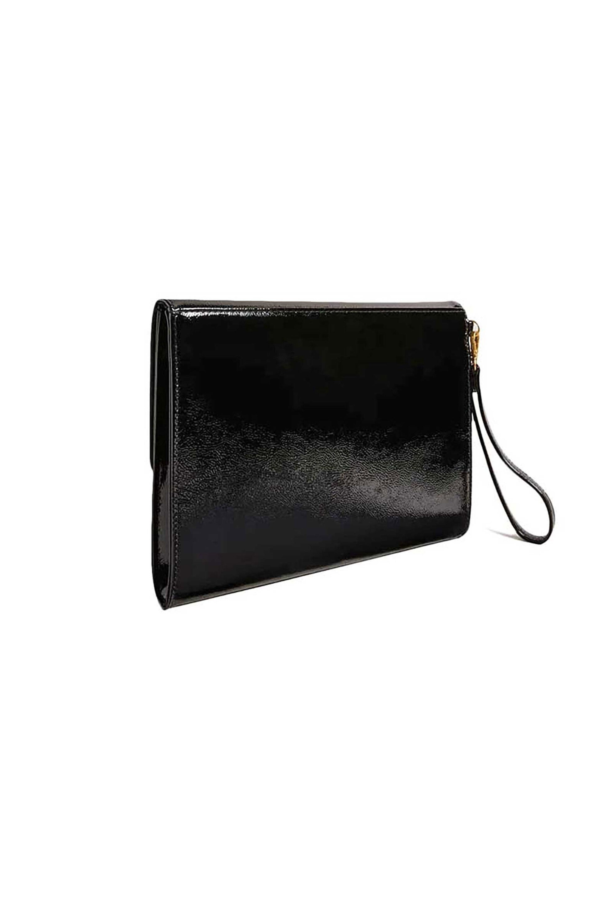 Ted Baker γυναικείo clutch "Crinkie Crinkle Icon Pouch" - 283874 Μαύρο φωτογραφία