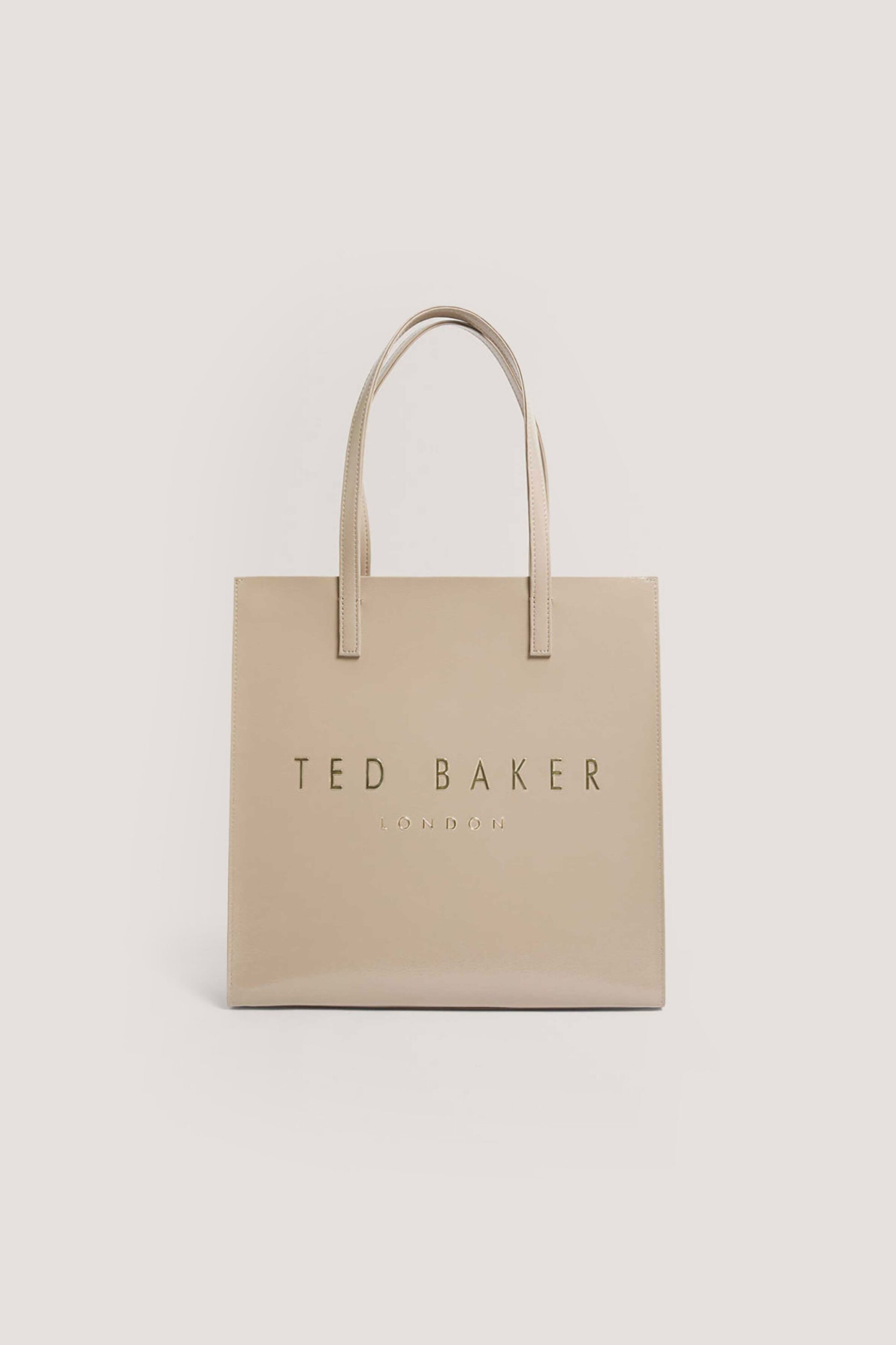 Ted Baker γυναικεία τσάντα ώμου "Crinkle Icon Stone" - 283875 Μπεζ