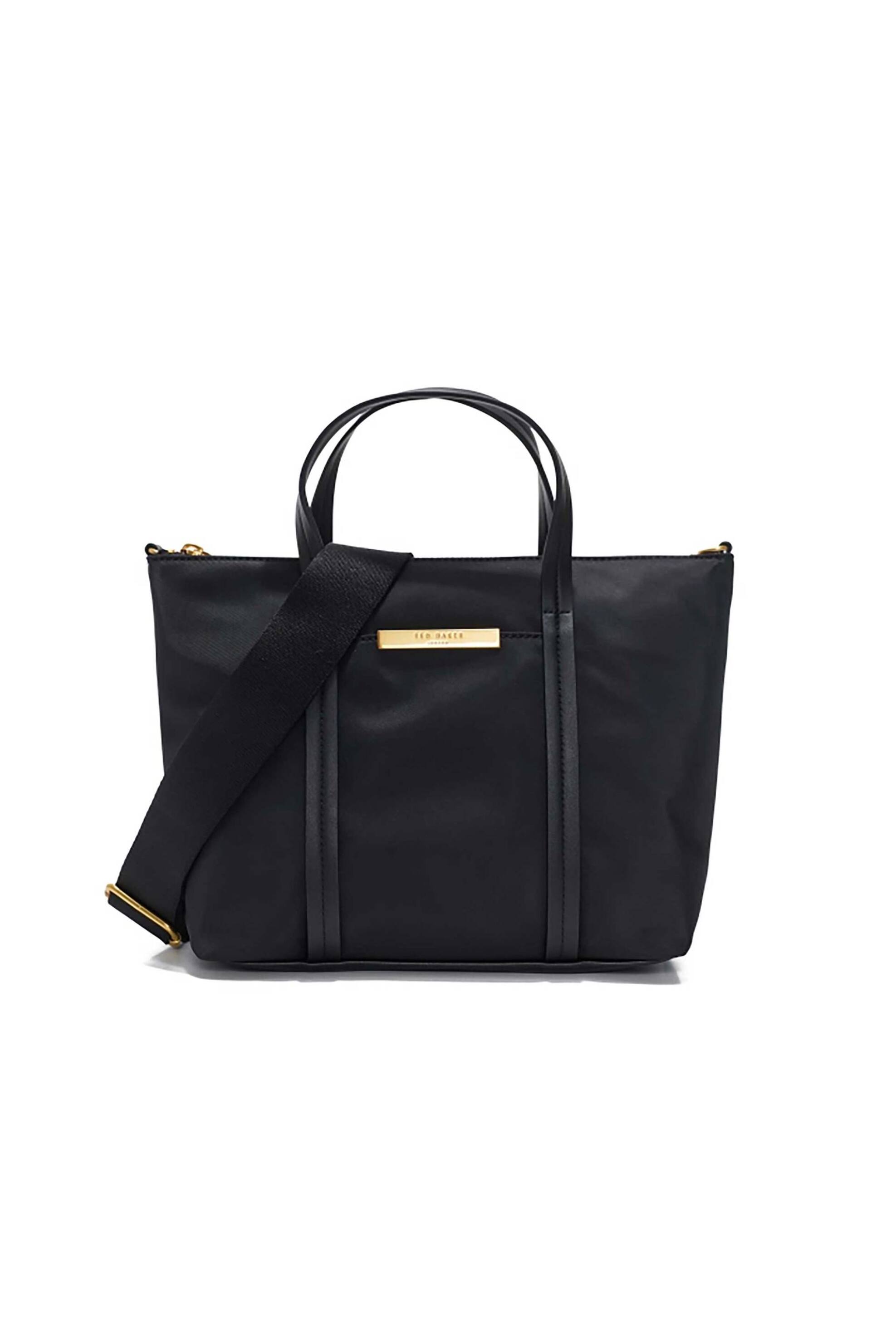 Ted Baker γυναικεία τσάντα ώμου tote "Nykkie Nylon Mini" - 283925 Μαύρο