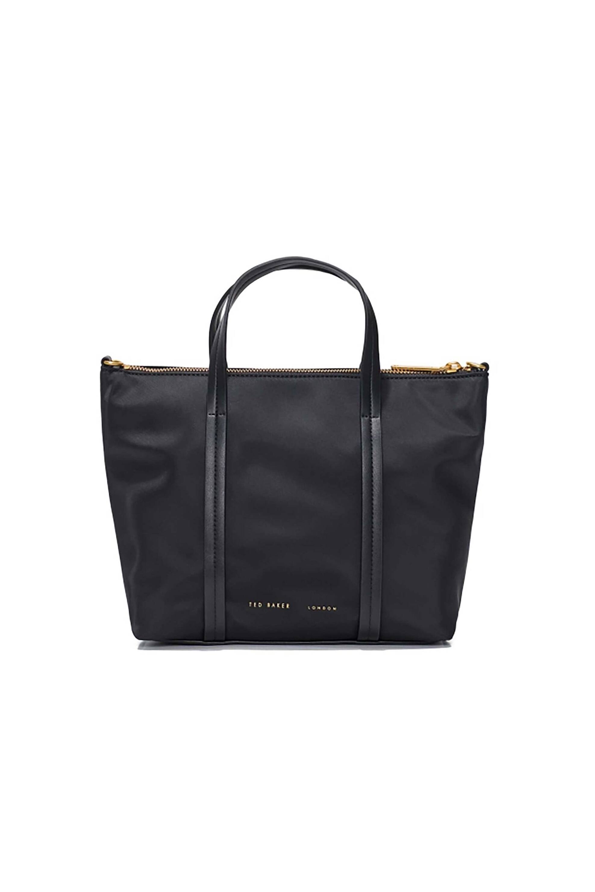 Ted Baker Γυναικεία Τσάντα Ώμου Tote Nykkie Nylon Mini - 283925 Μαύρο