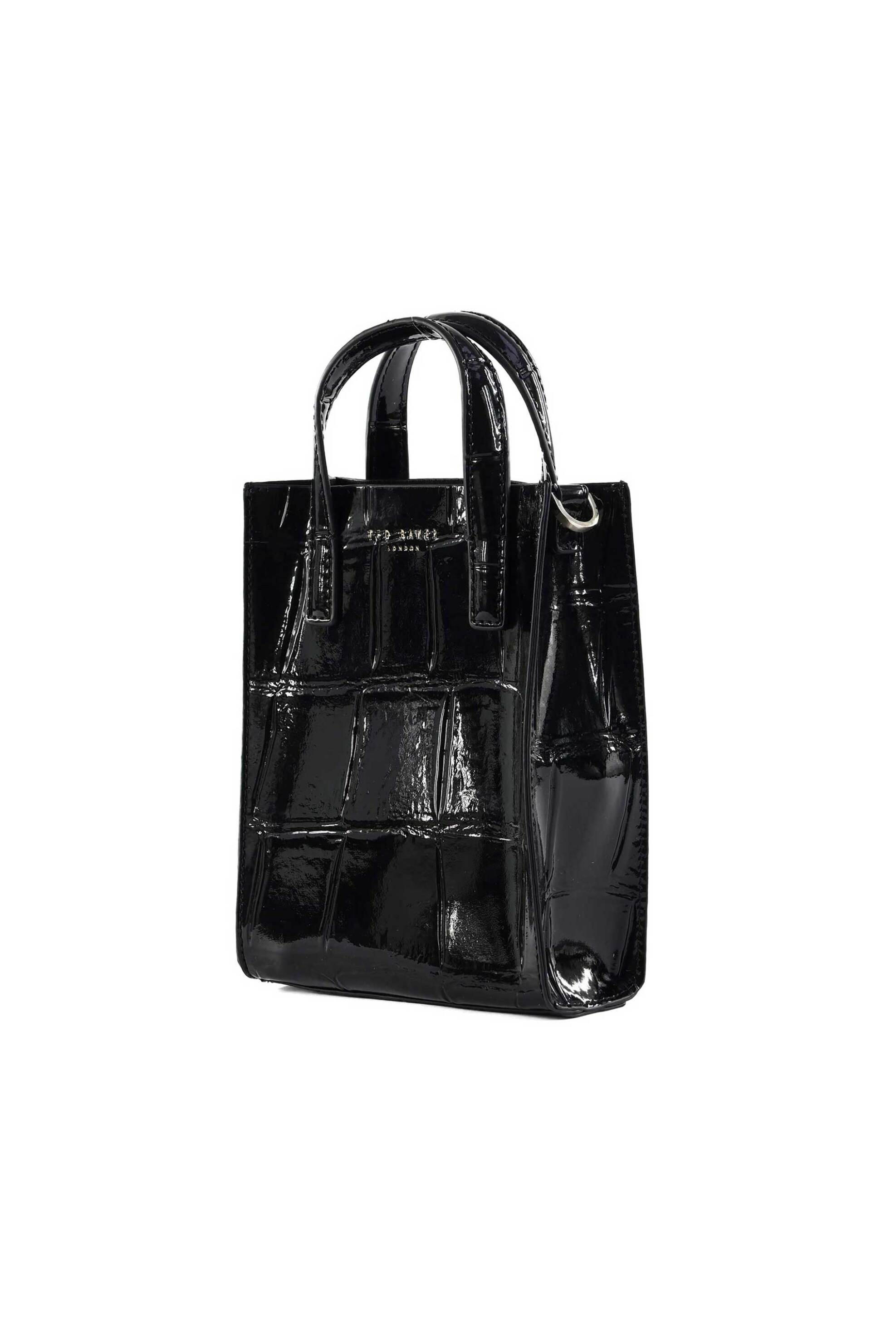 Ted Baker γυναικείo mini bag με κροκό σχέδιο 