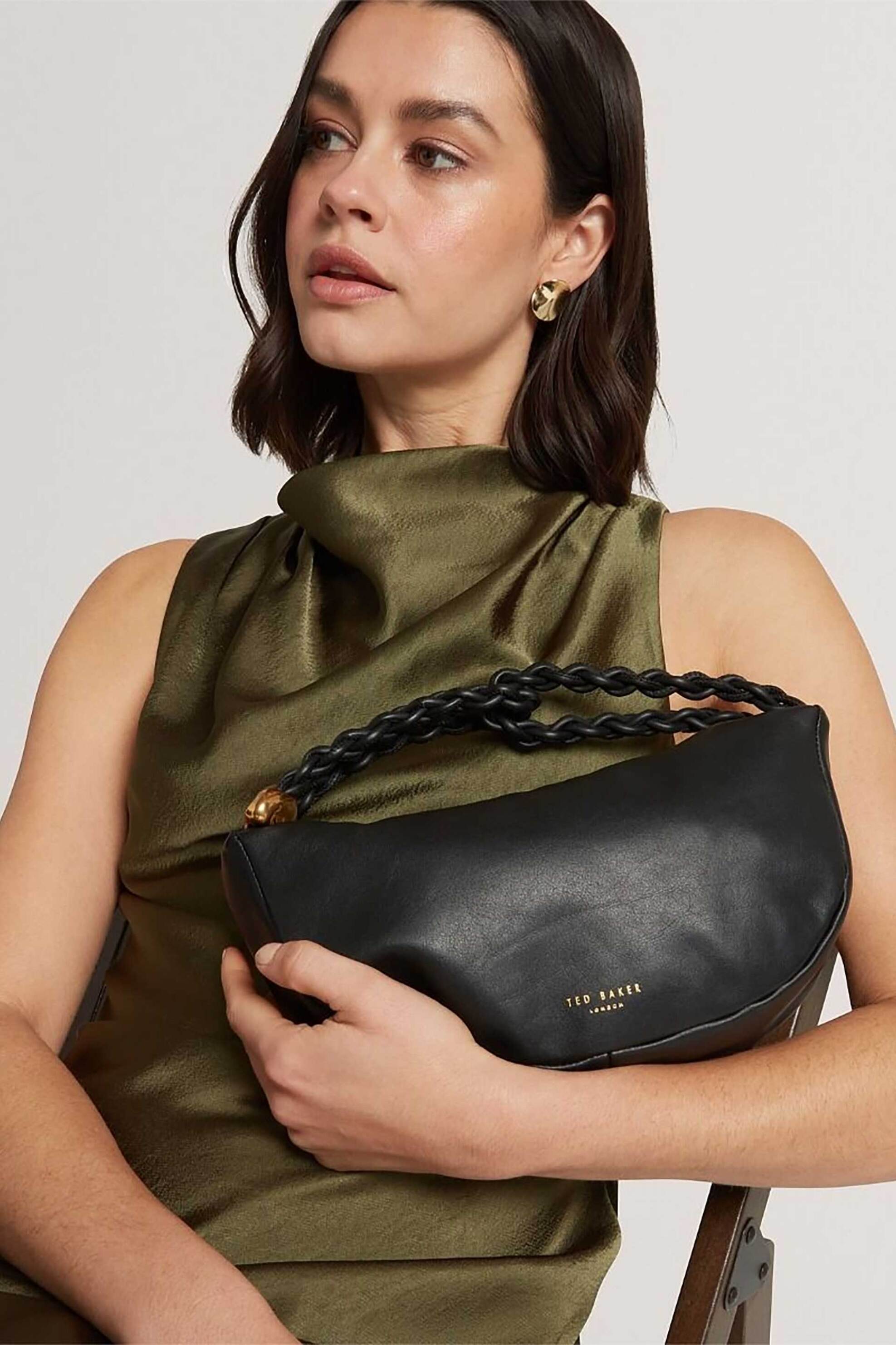 Ted Baker Γυναικεία Hobo Τσάντα Islah&Apos - 282312 Μαύρο