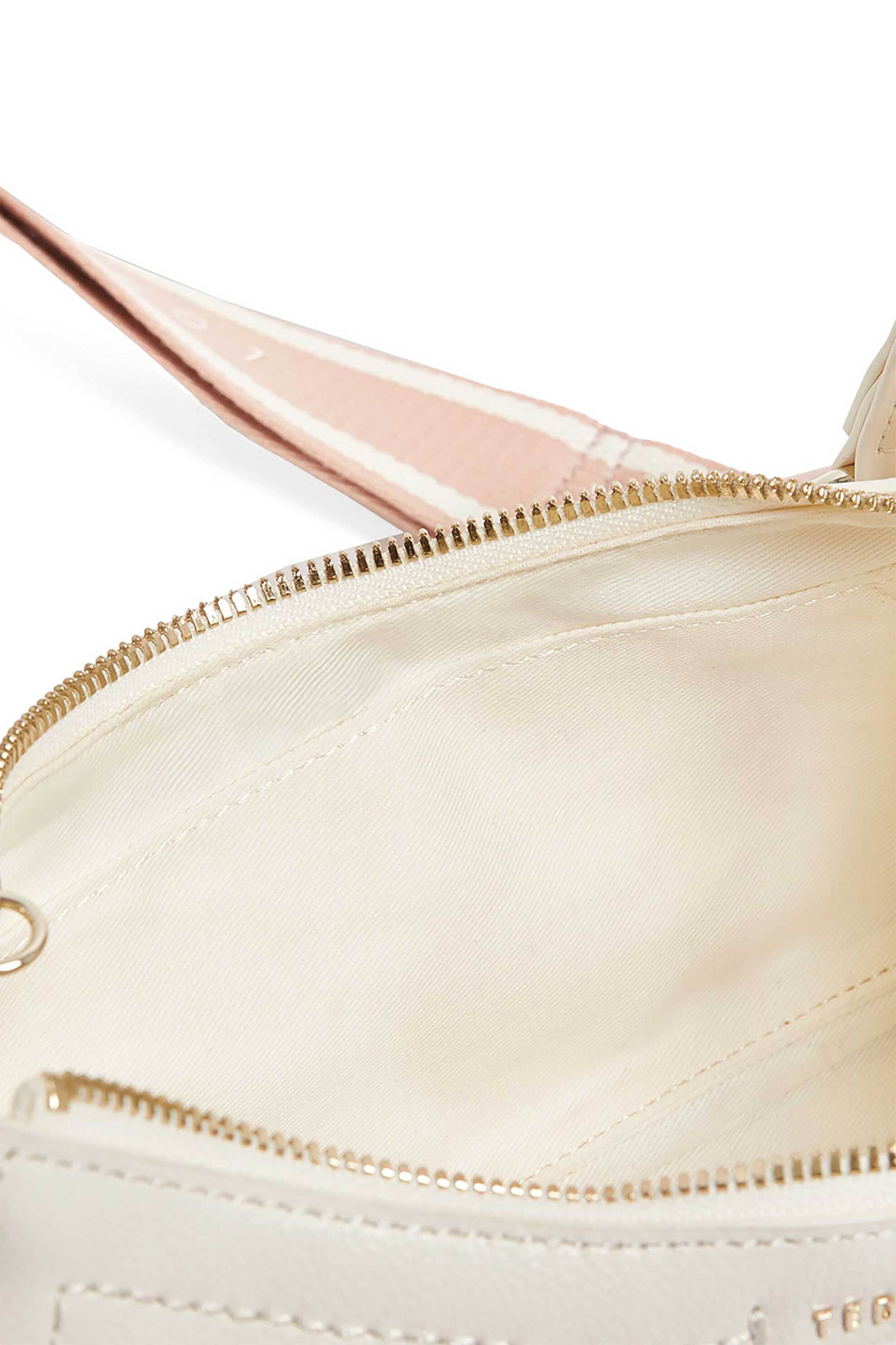 Ted Baker Γυναικεία Τσάντα Ώμου Laarna Webbing Small - 283913 Κρέμ