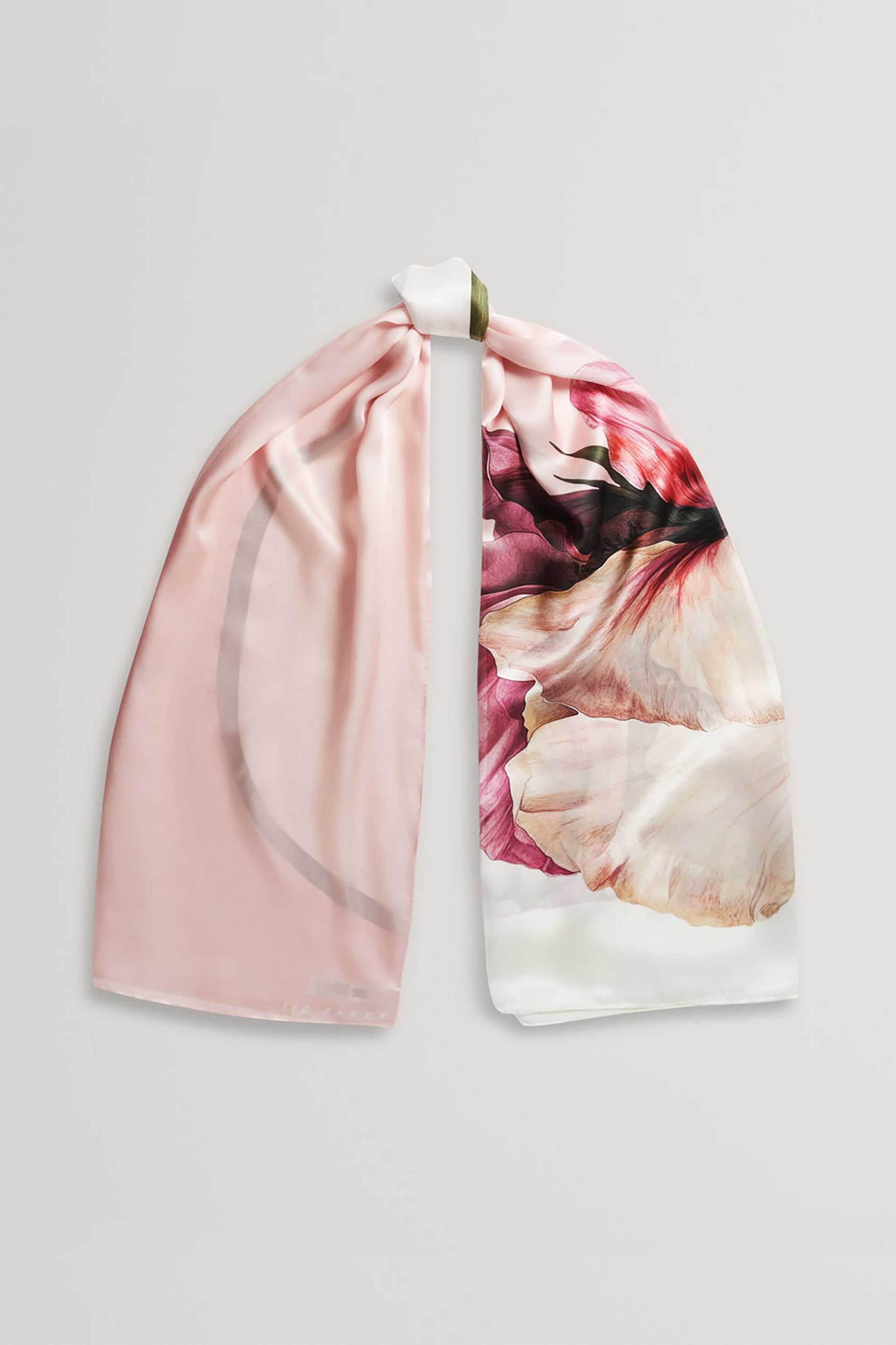 Ted Baker γυναικείο φουλάρι με all-over print "Lisaae" - 284073 Ροζ